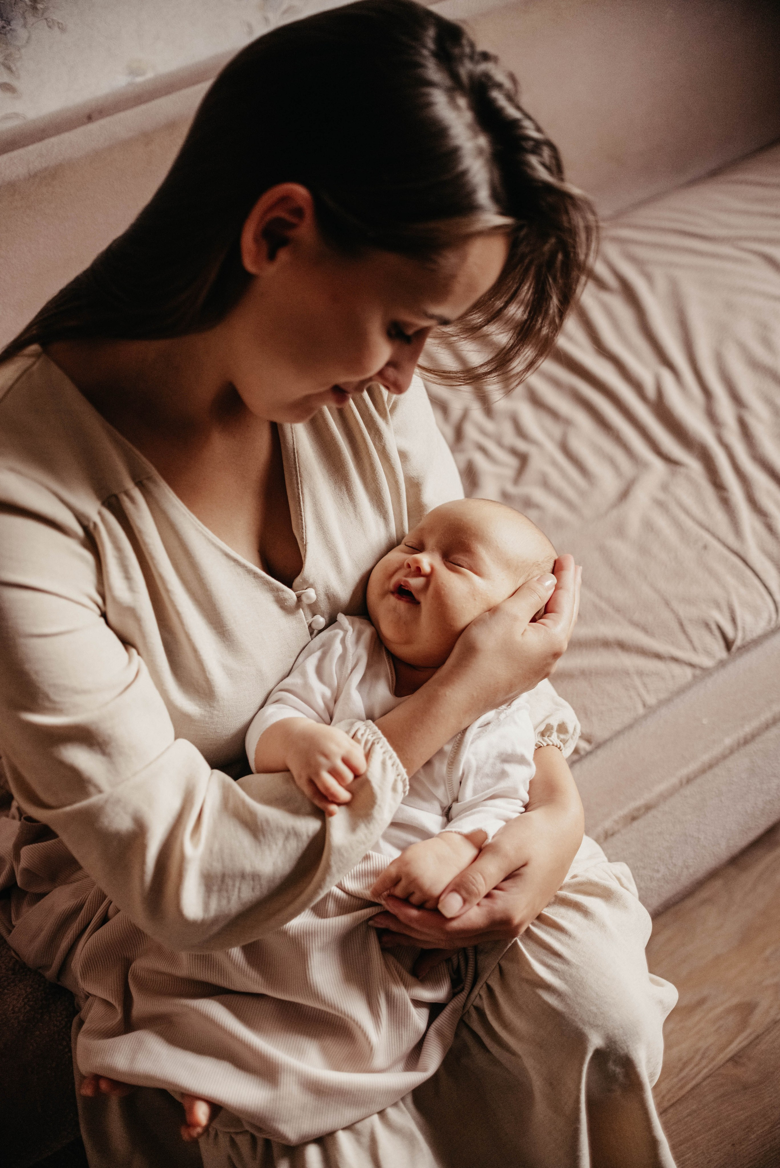 Домашняя съемка новорожденного. Семейный фотограф в Железнодорожном Масаева Елена