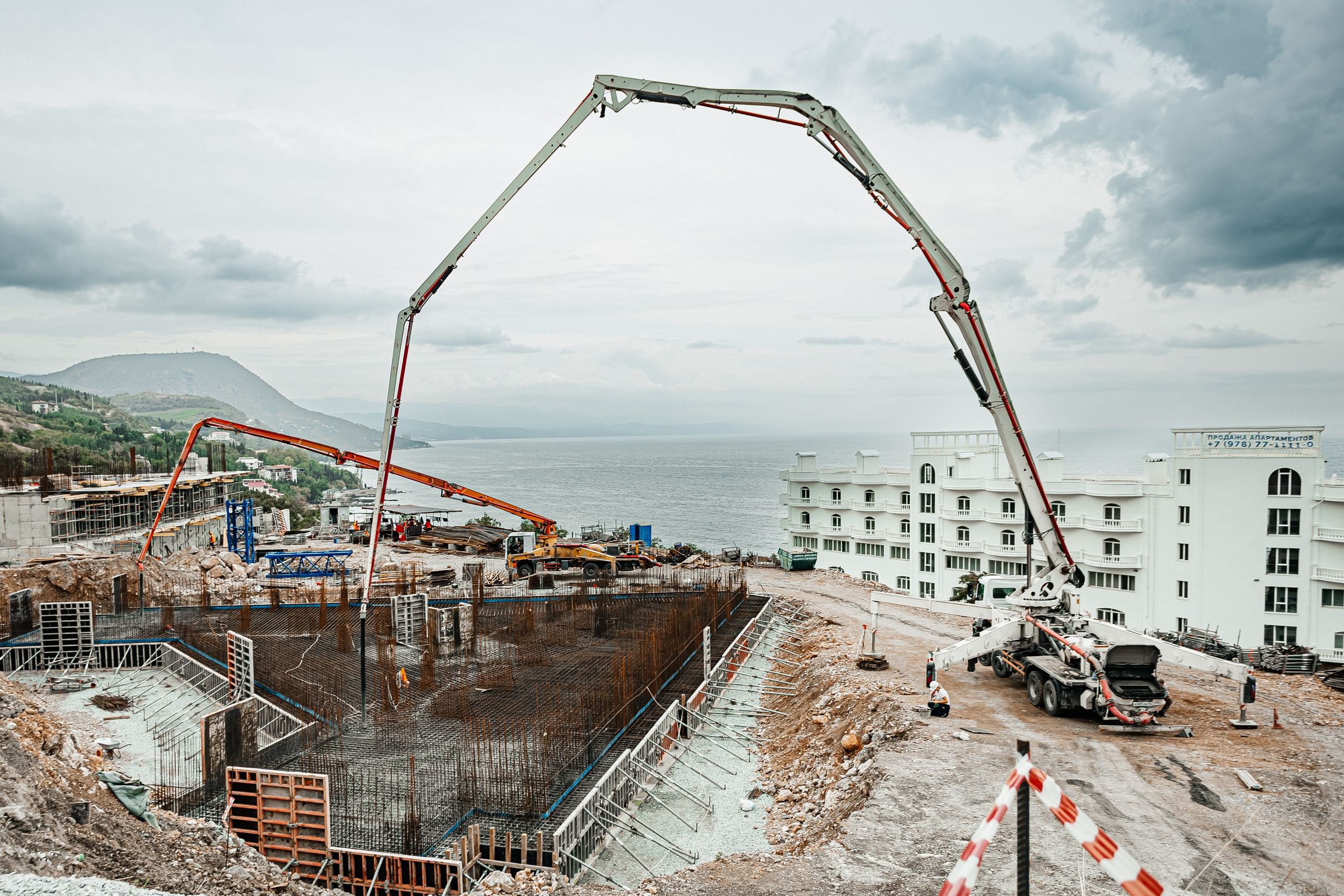 Комплекс апартаментов Letto, заливка бетона_16.09.2024. Аминов Руслан | Фотограф