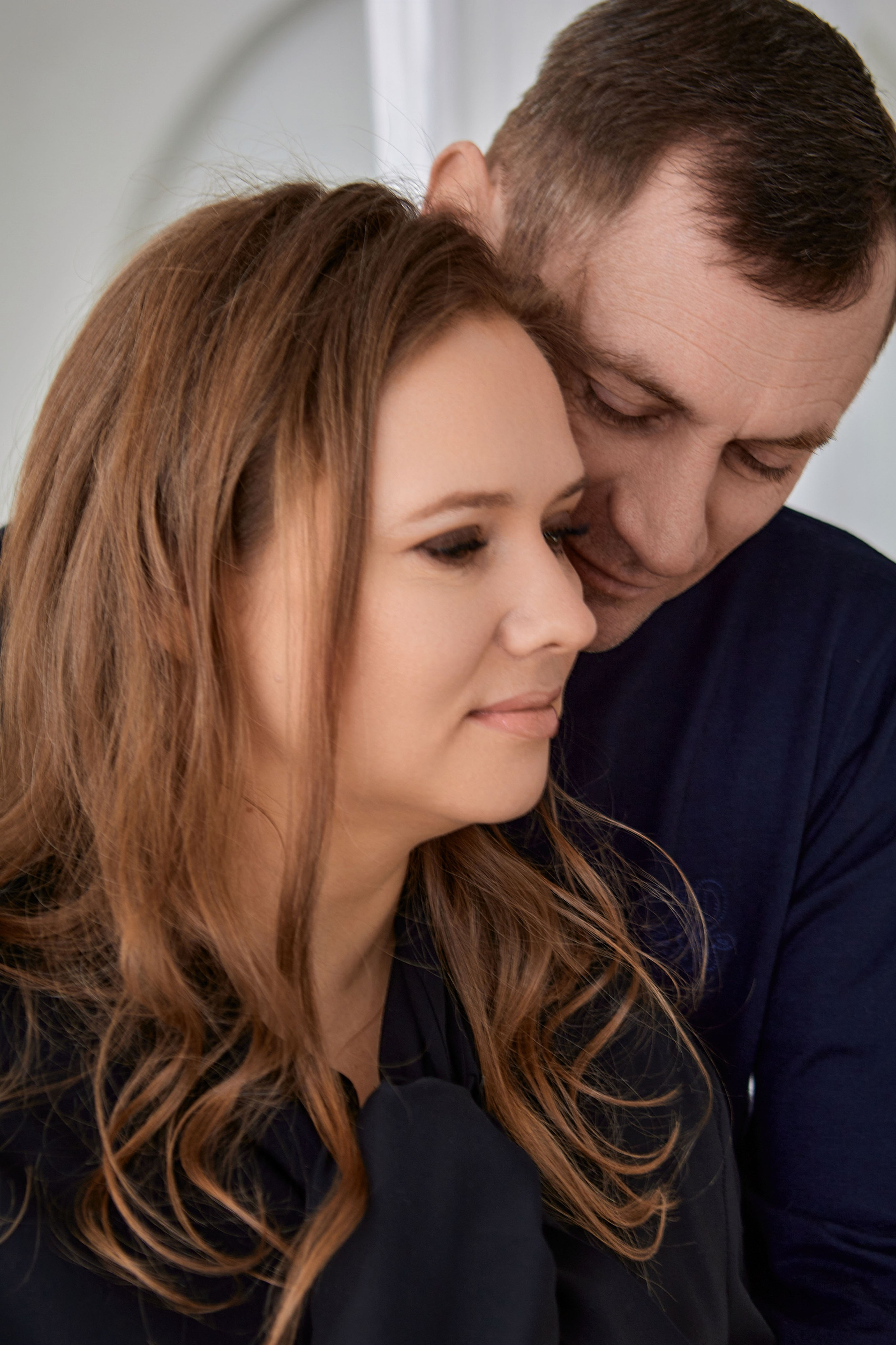 Студийная фотосессия для семейной пары. Портретный, свадебный и семейный фотограф в Краснодаре Михеева Светлана