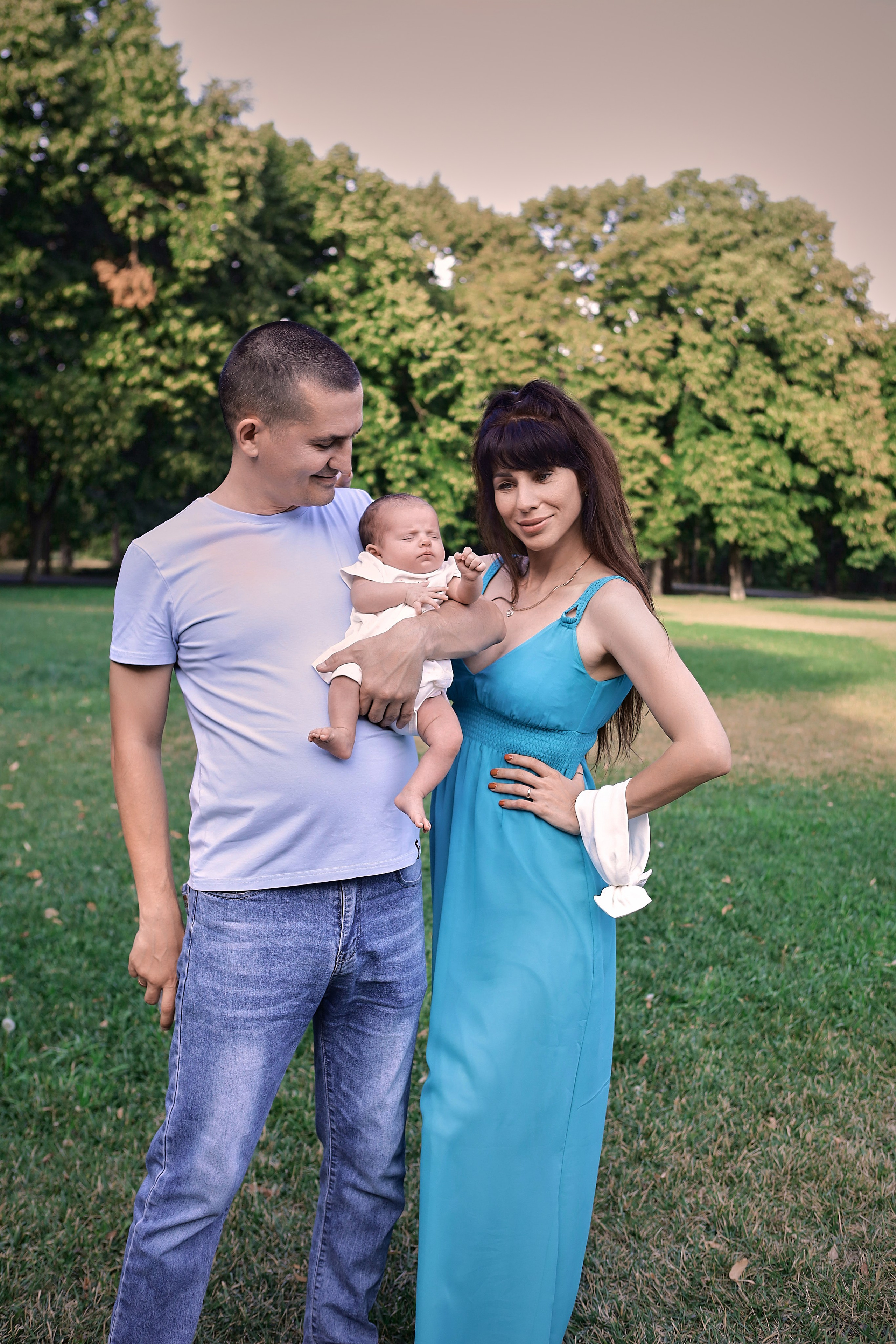 Семейная фотосессия с малышкой. Семейный и свадебный фотограф в Краснодаре Михеева Светлана