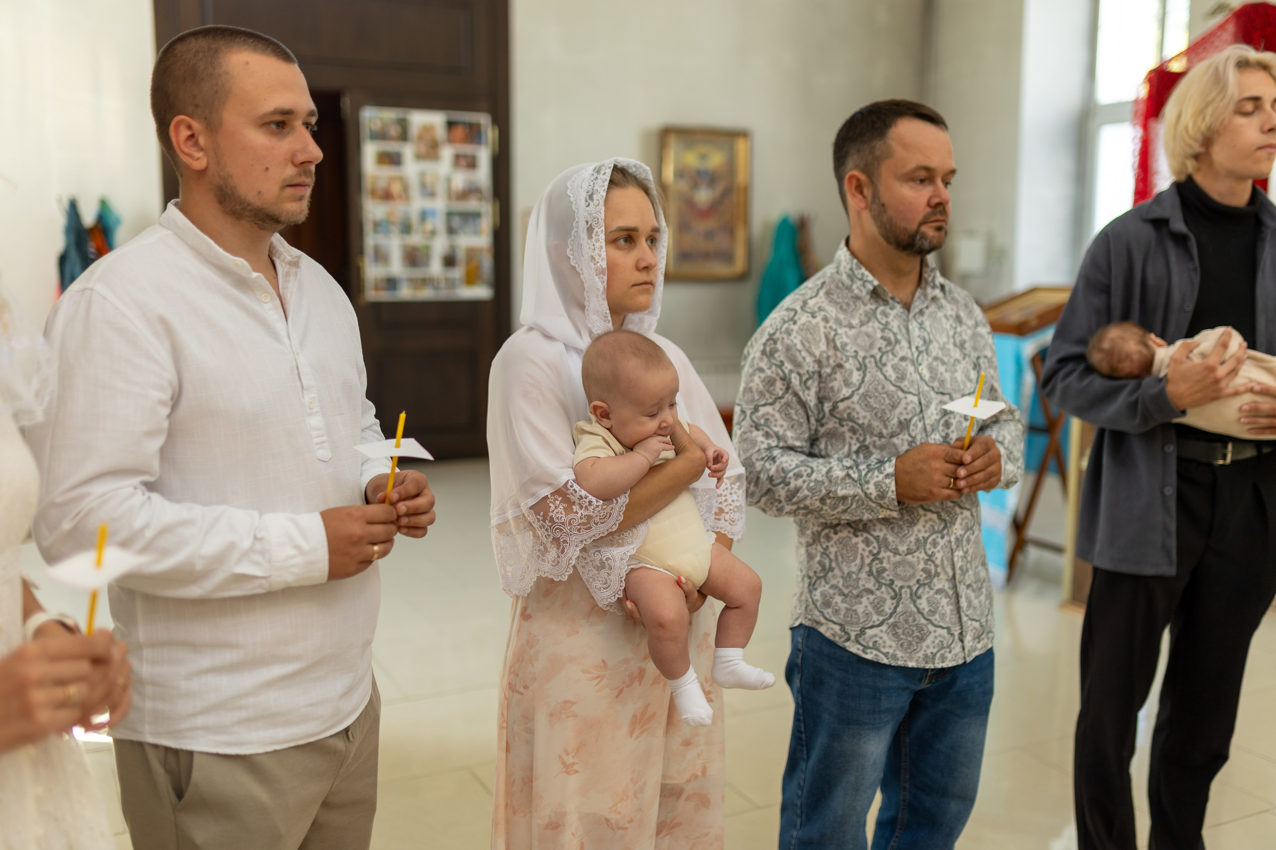 Крещение Артёма (все фото с таинсвта крещения). Фотограф новорожденных. Детский и семейный фотограф Марьяна Юдина