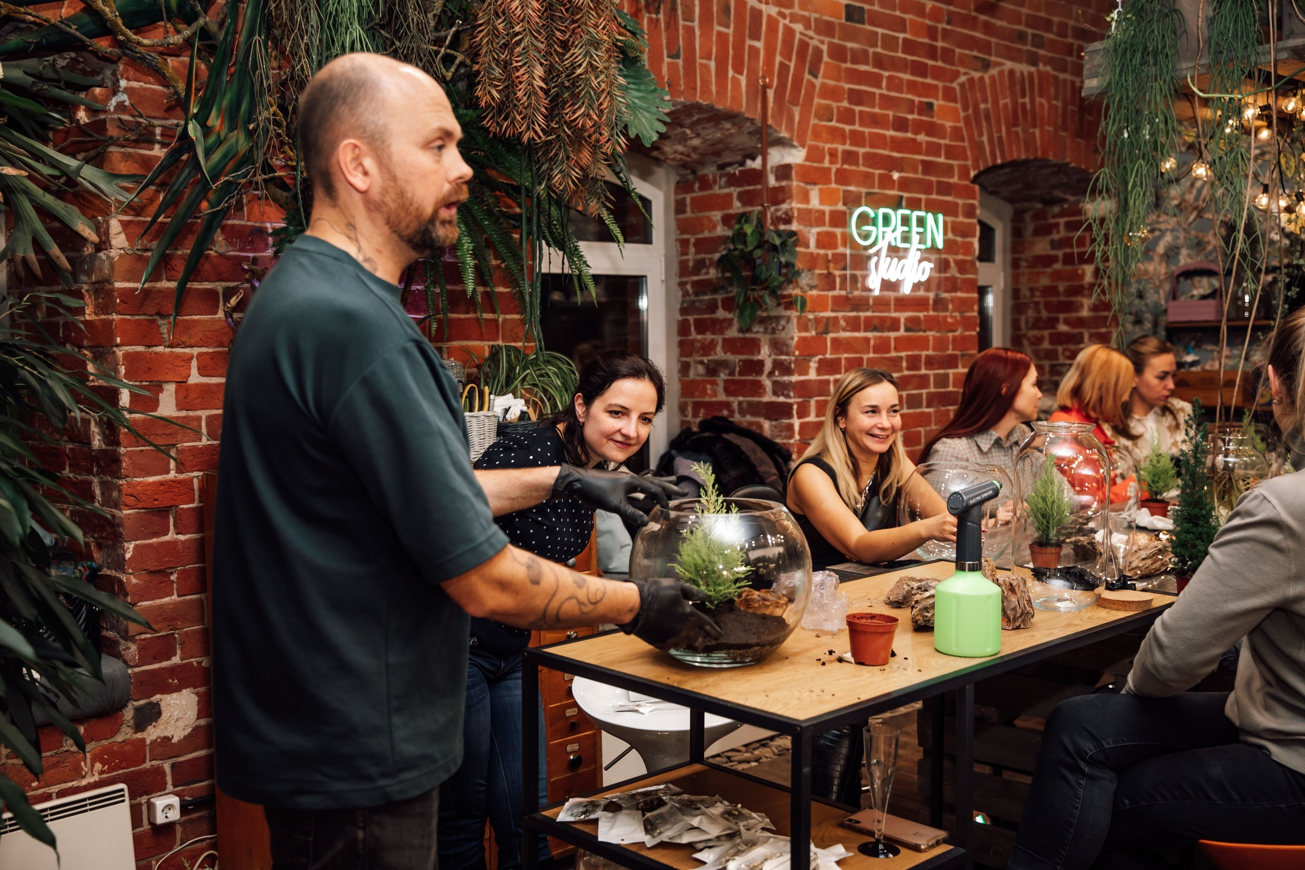 МК в GREENSTUDIO. Семейный и ивент фотограф в Москве Мария Маликова