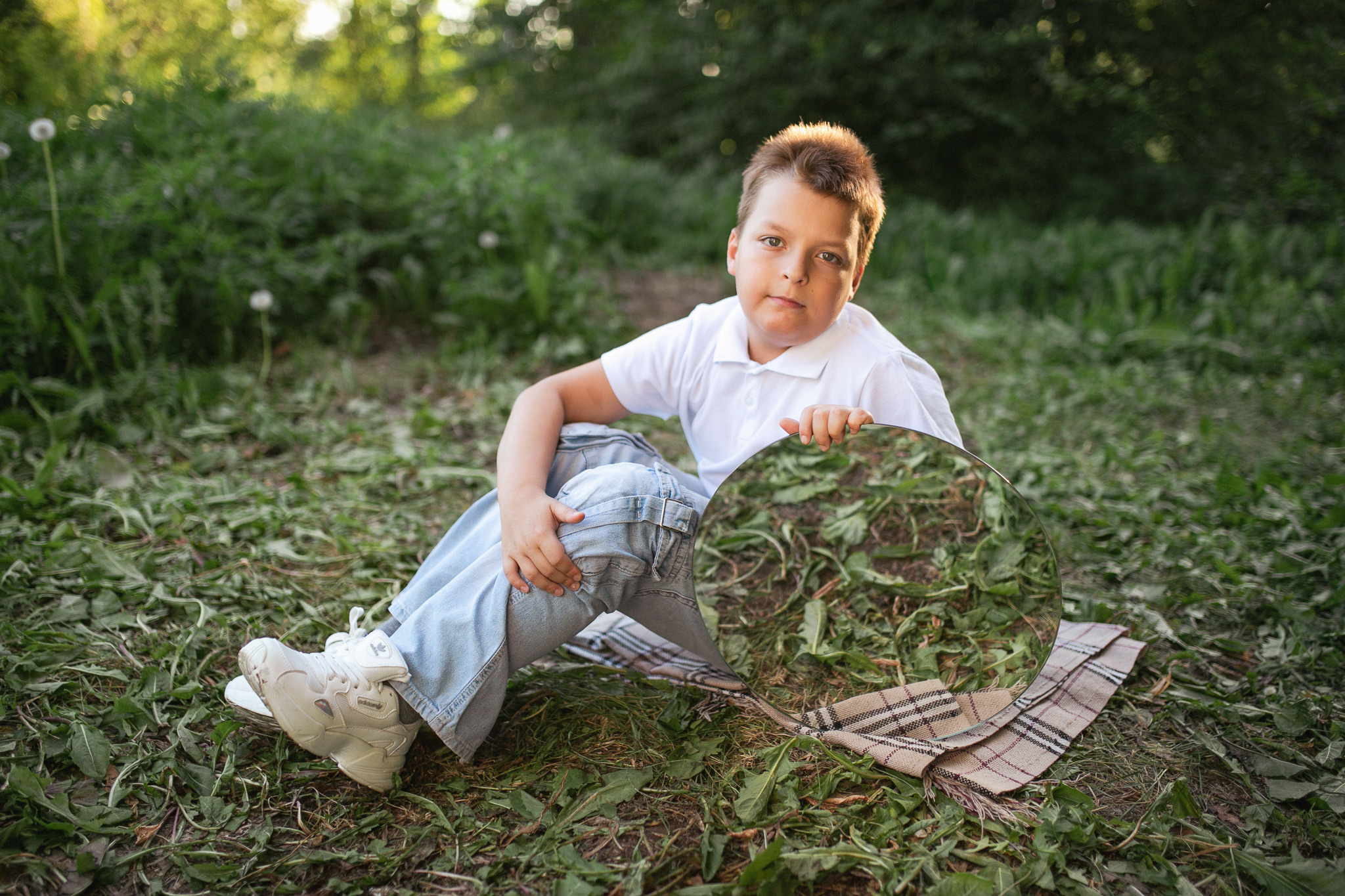 Дети на природе. Фотограф в Иркутске Тома Кабанова