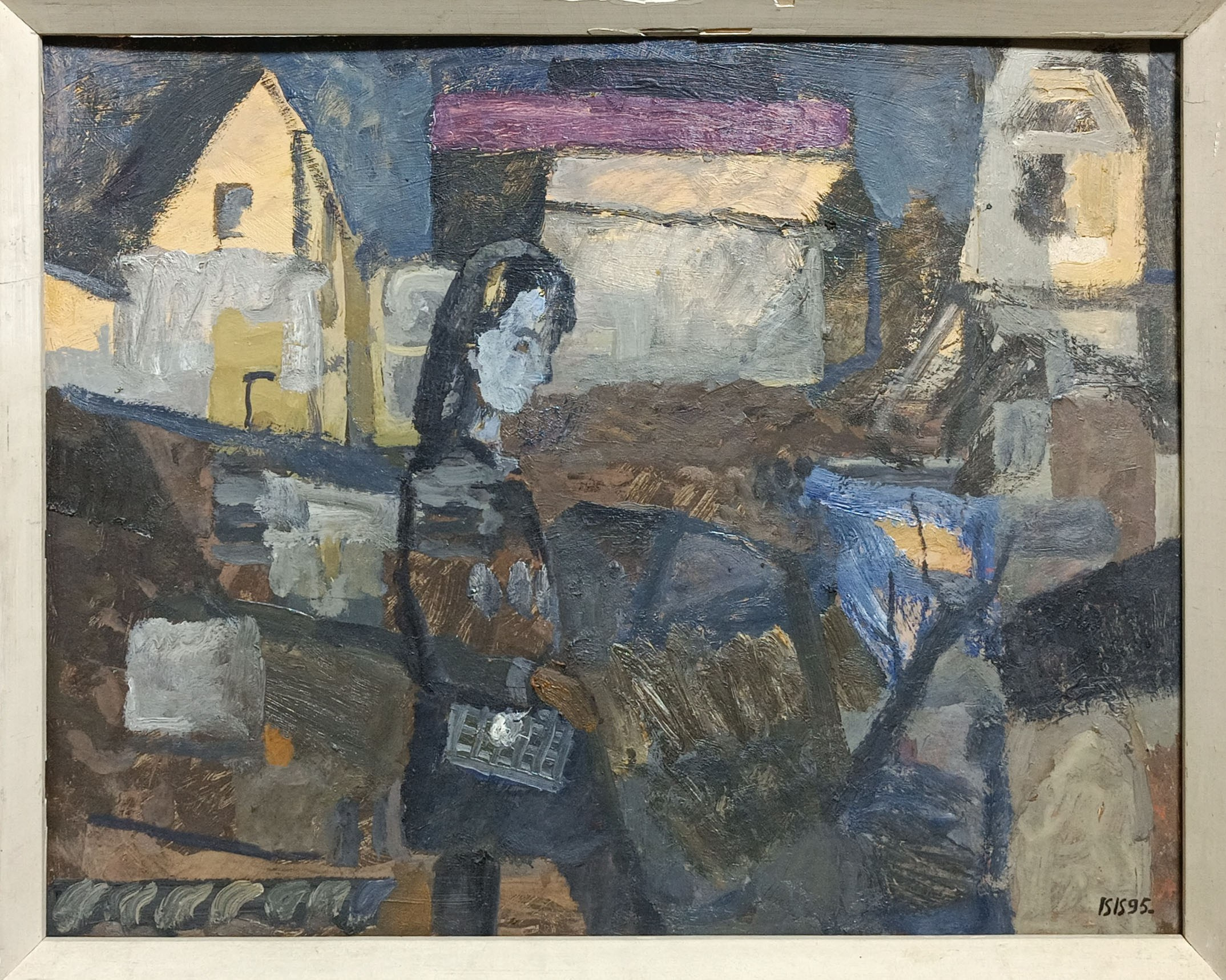 «Проходящая» 1995 год. Художник Величко Вадим Семёнович