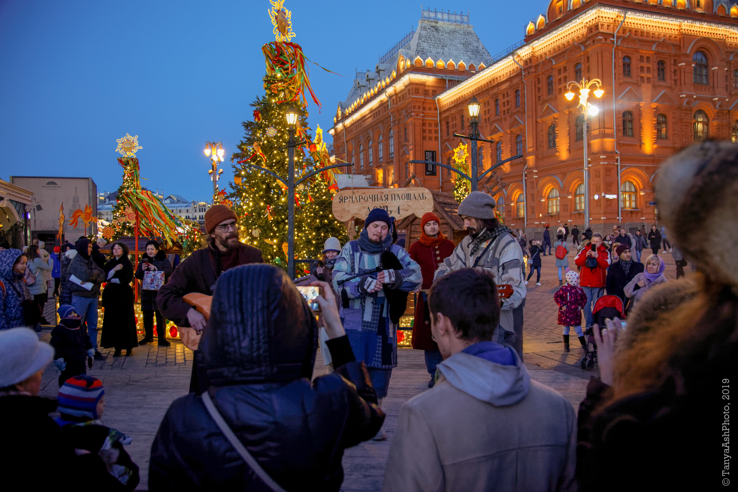 Группа ARGEMONIA в Москве на Масленичной неделе. Фотограф Сонкина Татьяна