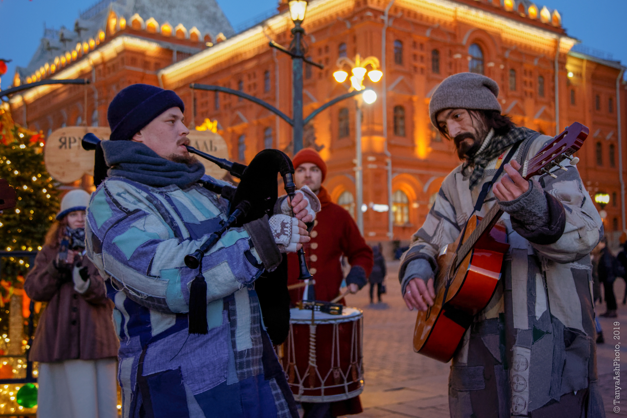 Группа ARGEMONIA в Москве на Масленичной неделе. Фотограф Сонкина Татьяна