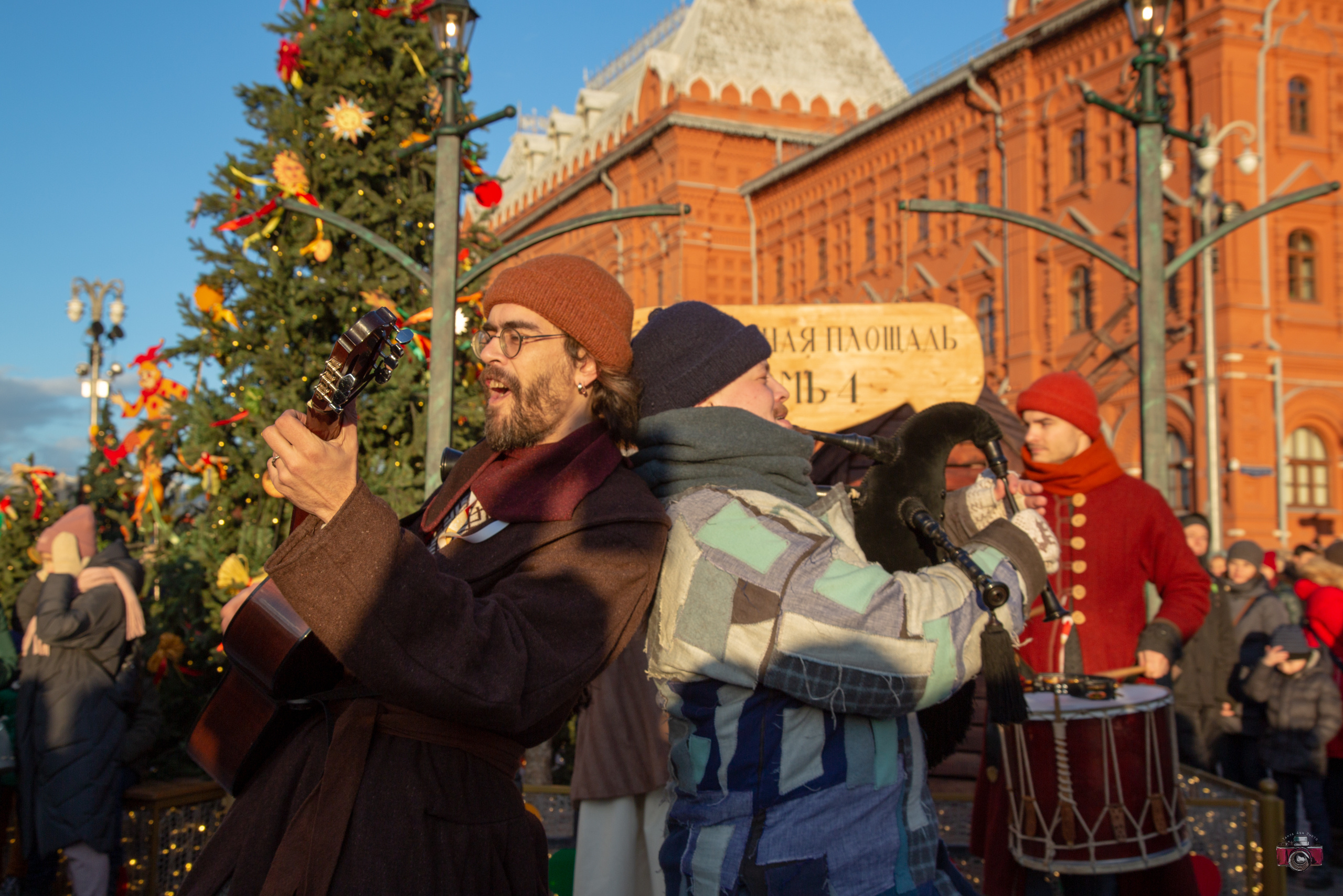 Группа ARGEMONIA в Москве на Масленичной неделе. Фотограф Сонкина Татьяна