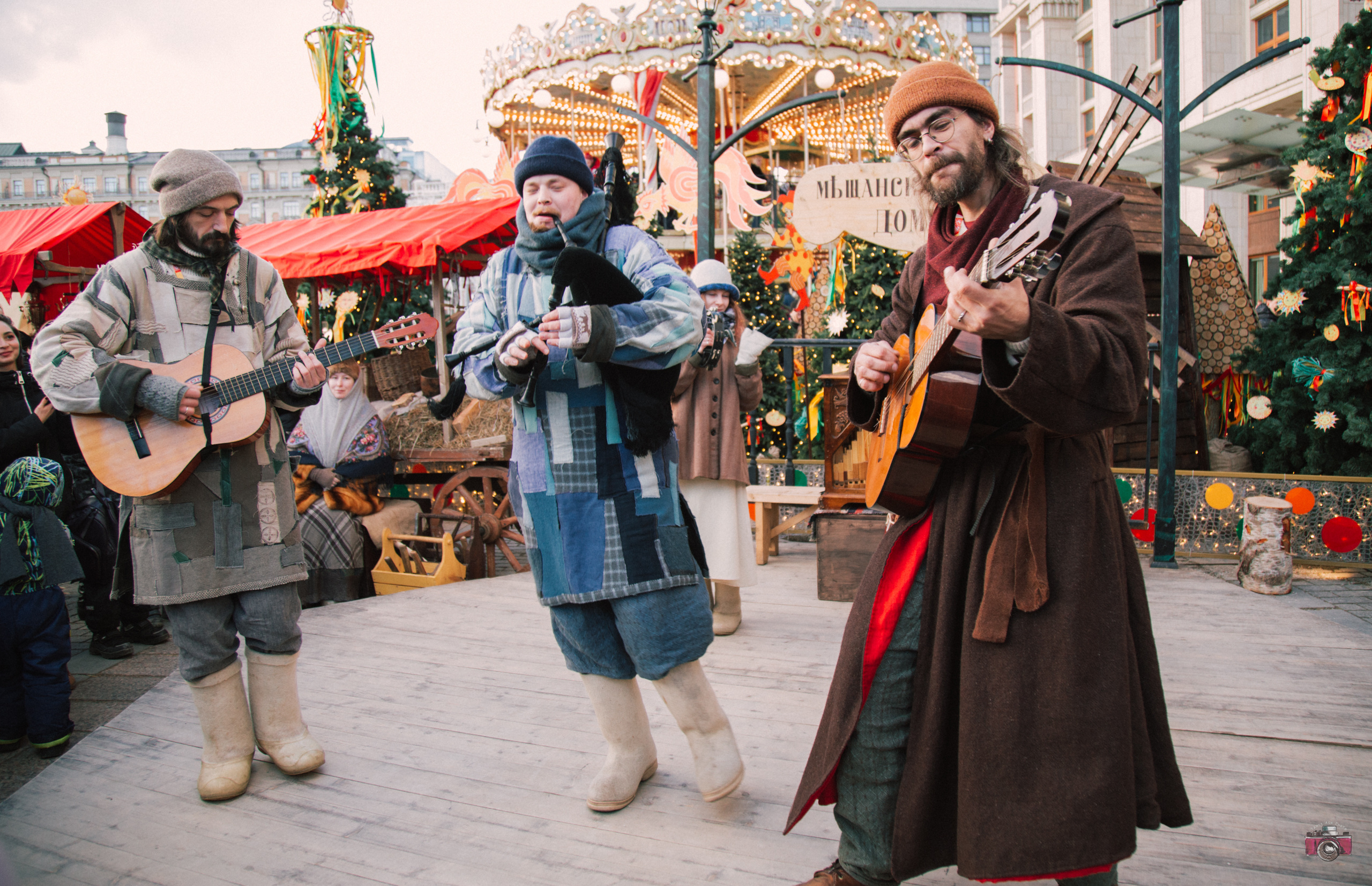 Группа ARGEMONIA в Москве на Масленичной неделе. Фотограф Сонкина Татьяна