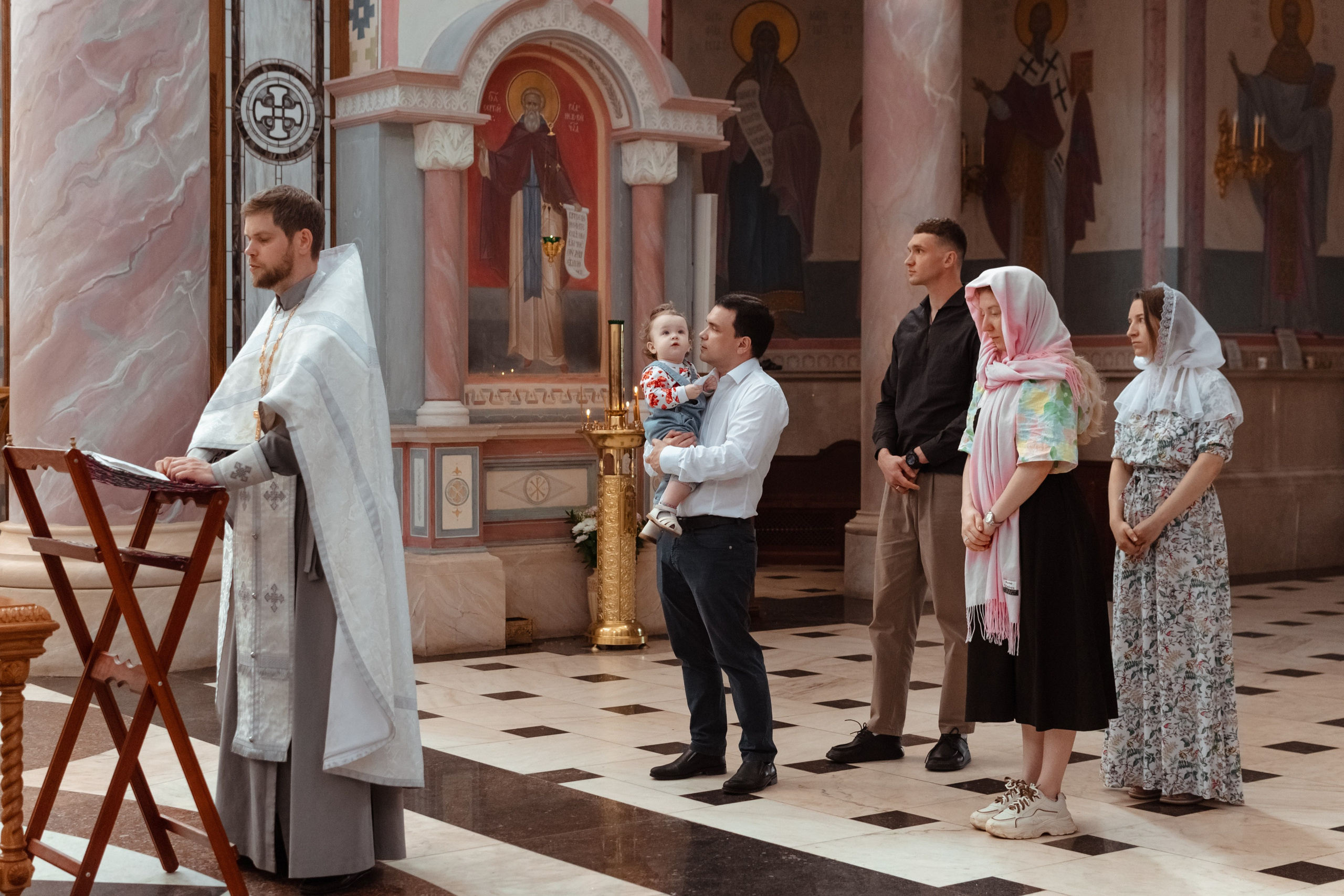 Крещение. Семейный фотограф в Самаре Катерина Гущина