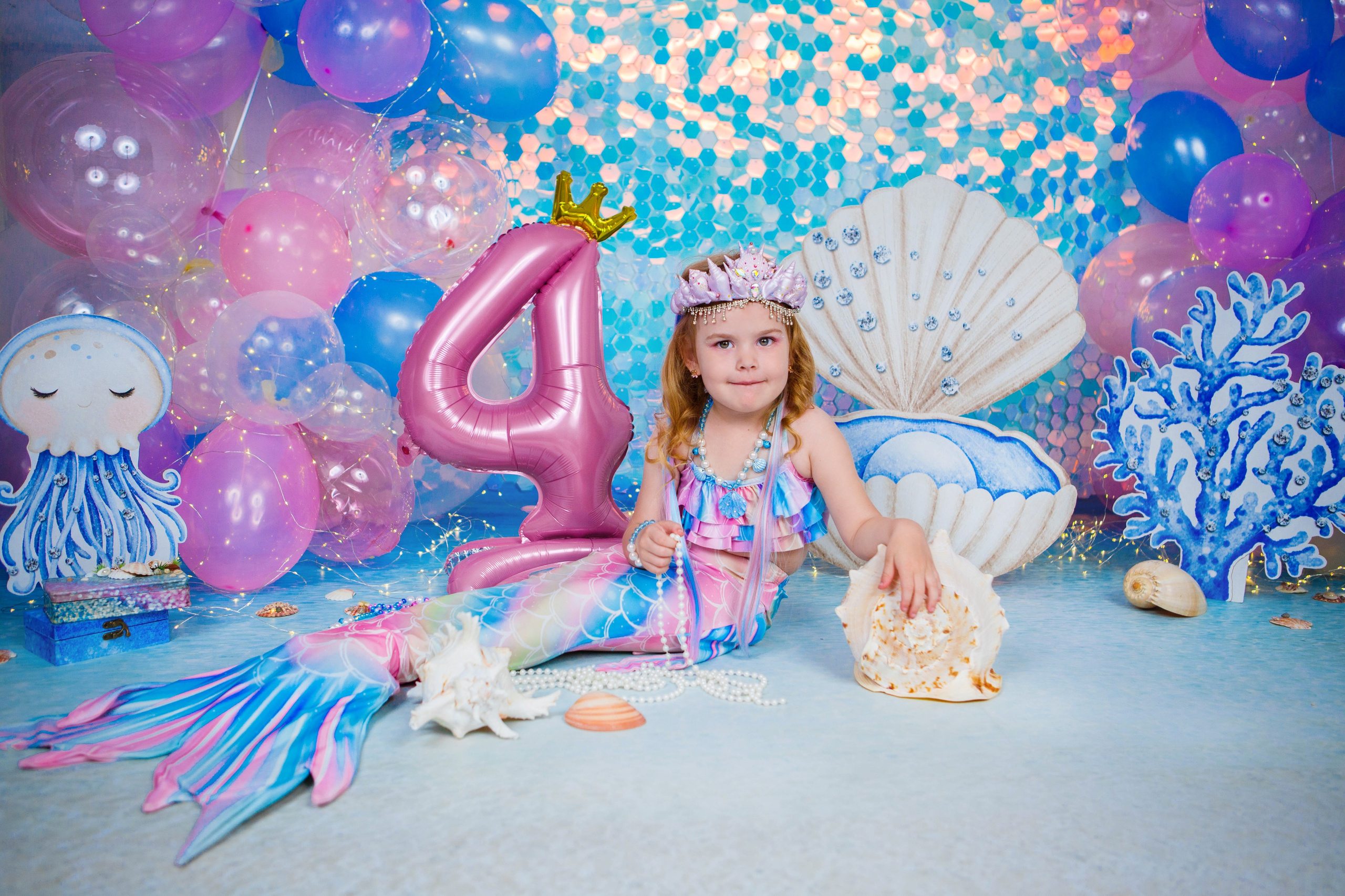 «Русалочка». Фотостудия «Антураж». Свадебный семейный и детский фотограф в Краснодаре Карина Федоровская