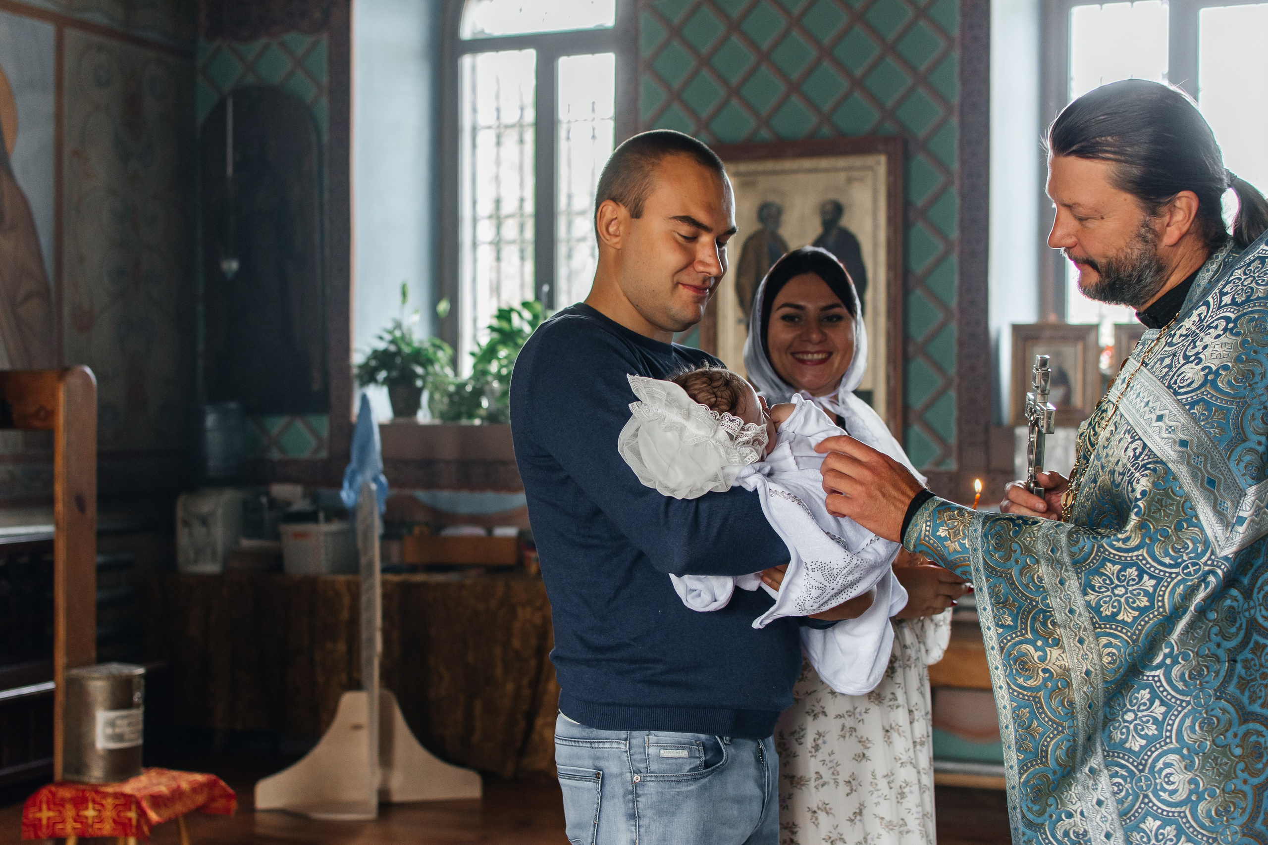 Таинство Крещения. Семейный фотограф в Новомичуринске Наташа Непомнящая