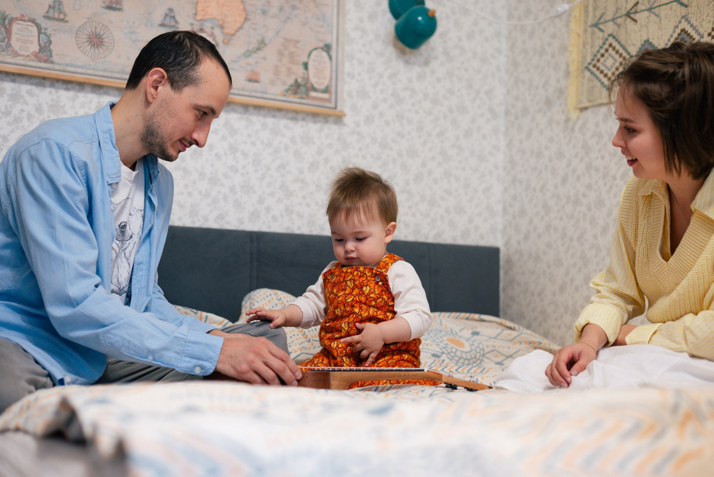 Семья Бабайцевых. Семейный фотограф на крещение, венчание в Иваново Галина Скурихина