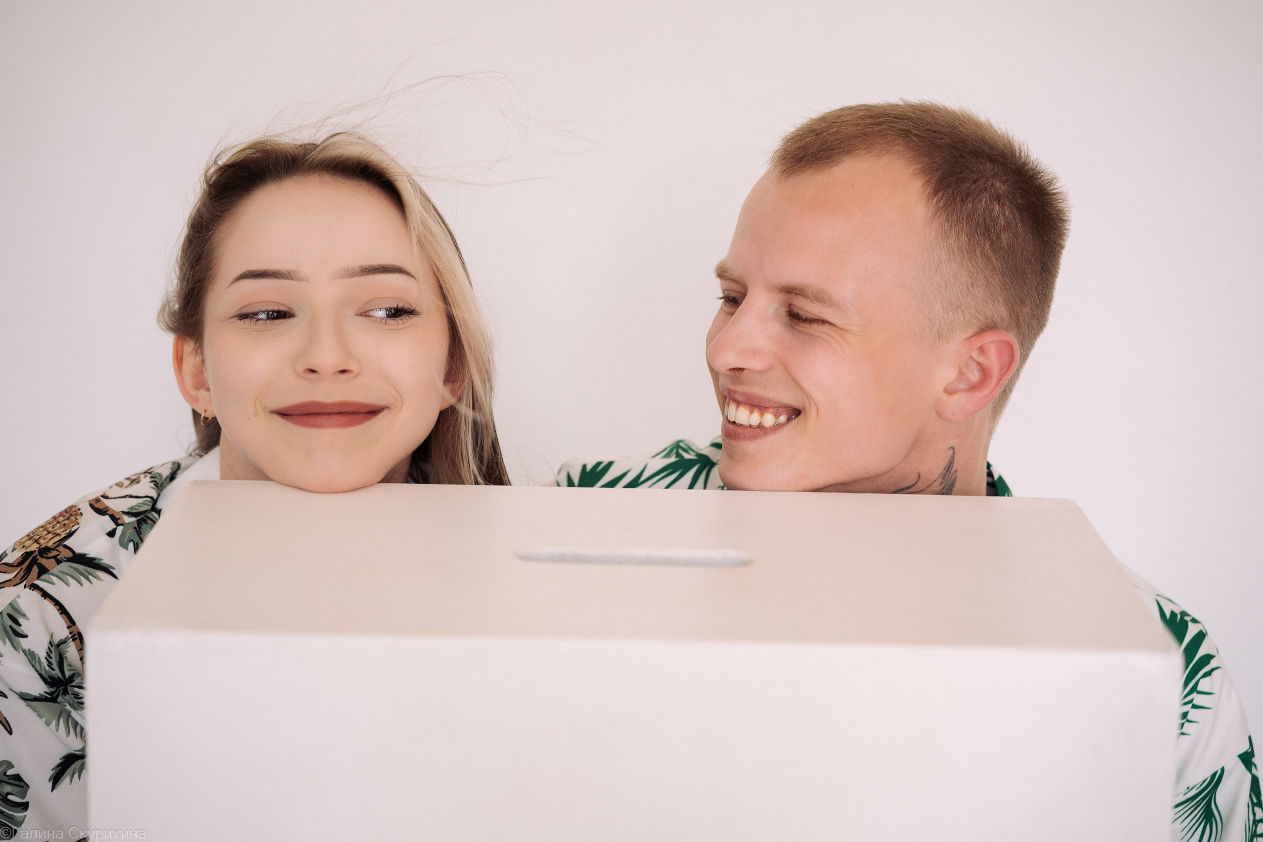 Парная фотосессия, love story в студии