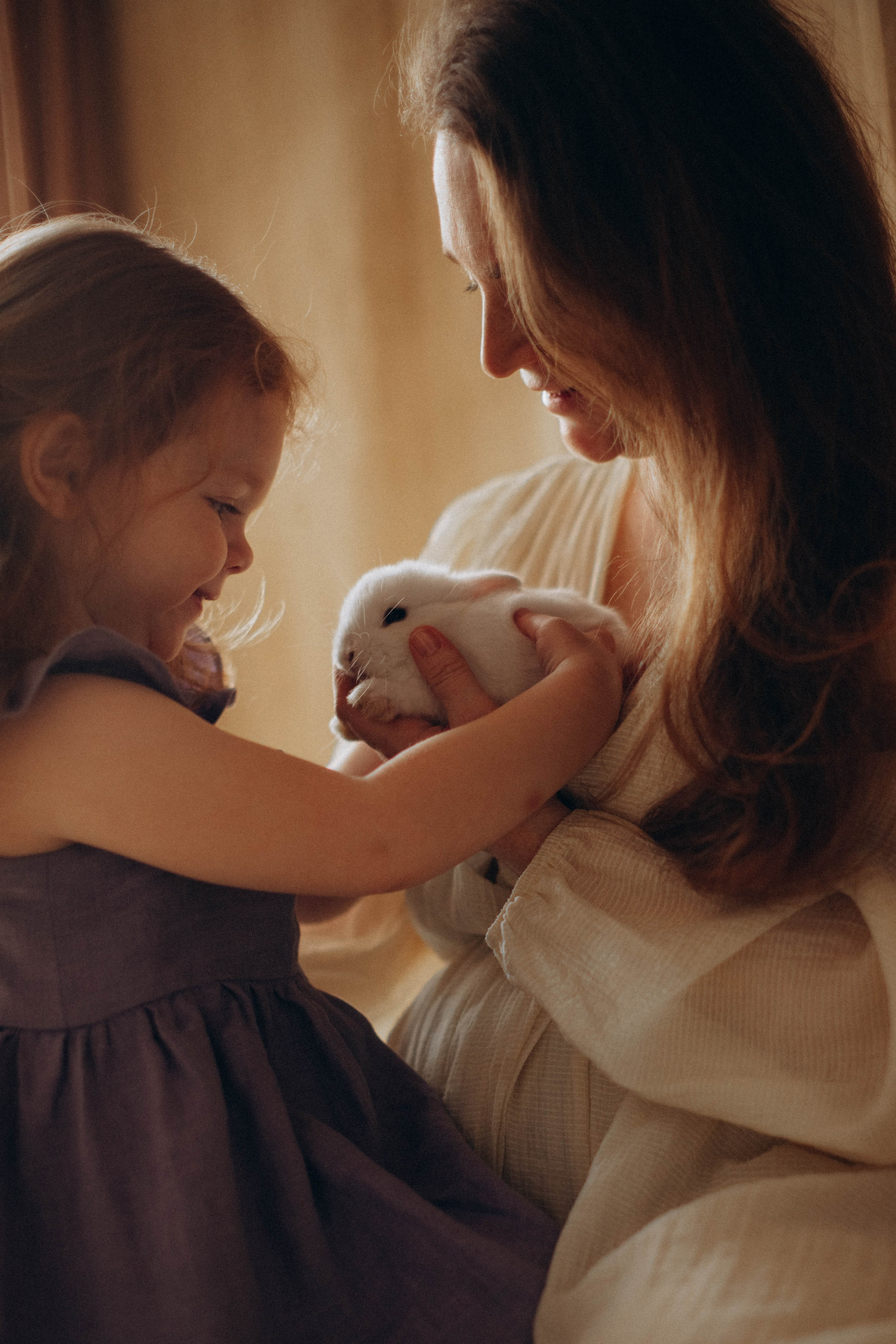 Малышка Лия и утята. Семейный фотограф Москва Ирина Малышева