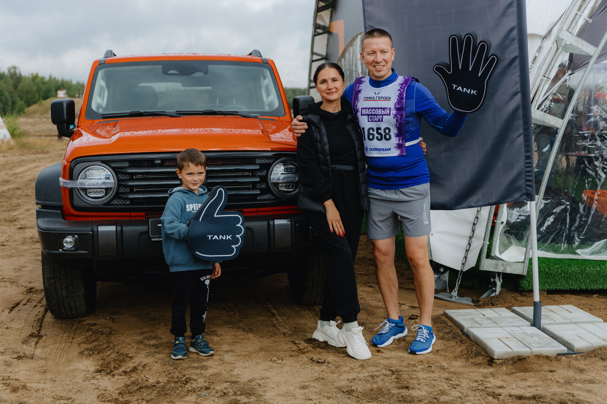 TANK на «Гонке Героев». Фотограф в Москве и Санкт-Петербурге Дарина