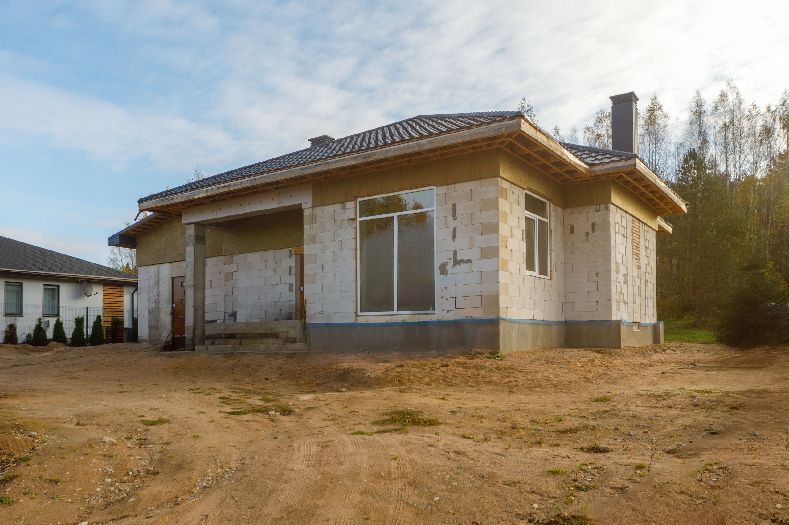 Ретушь фото недвижимости — кейс загородного дома под Минском