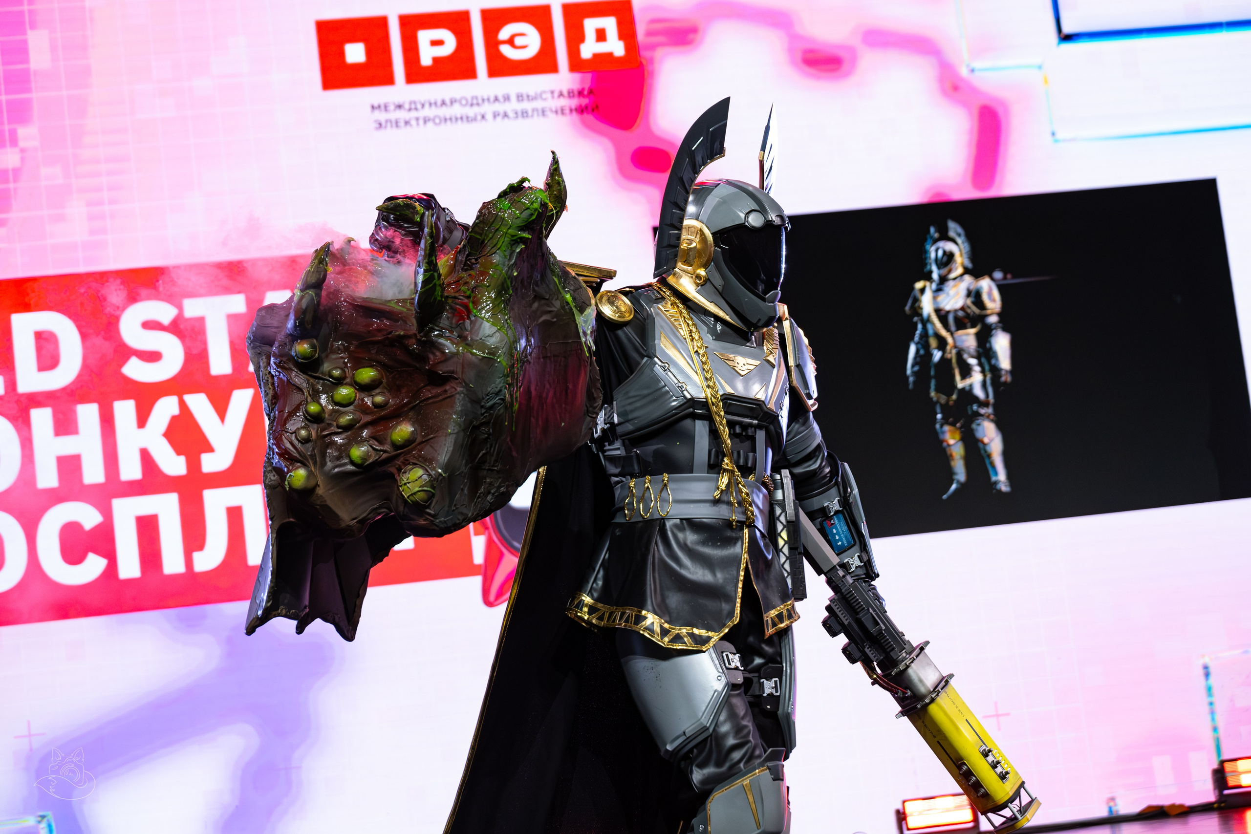 Сцена РЭД ЭКСПО 2024. Косплей фотограф
