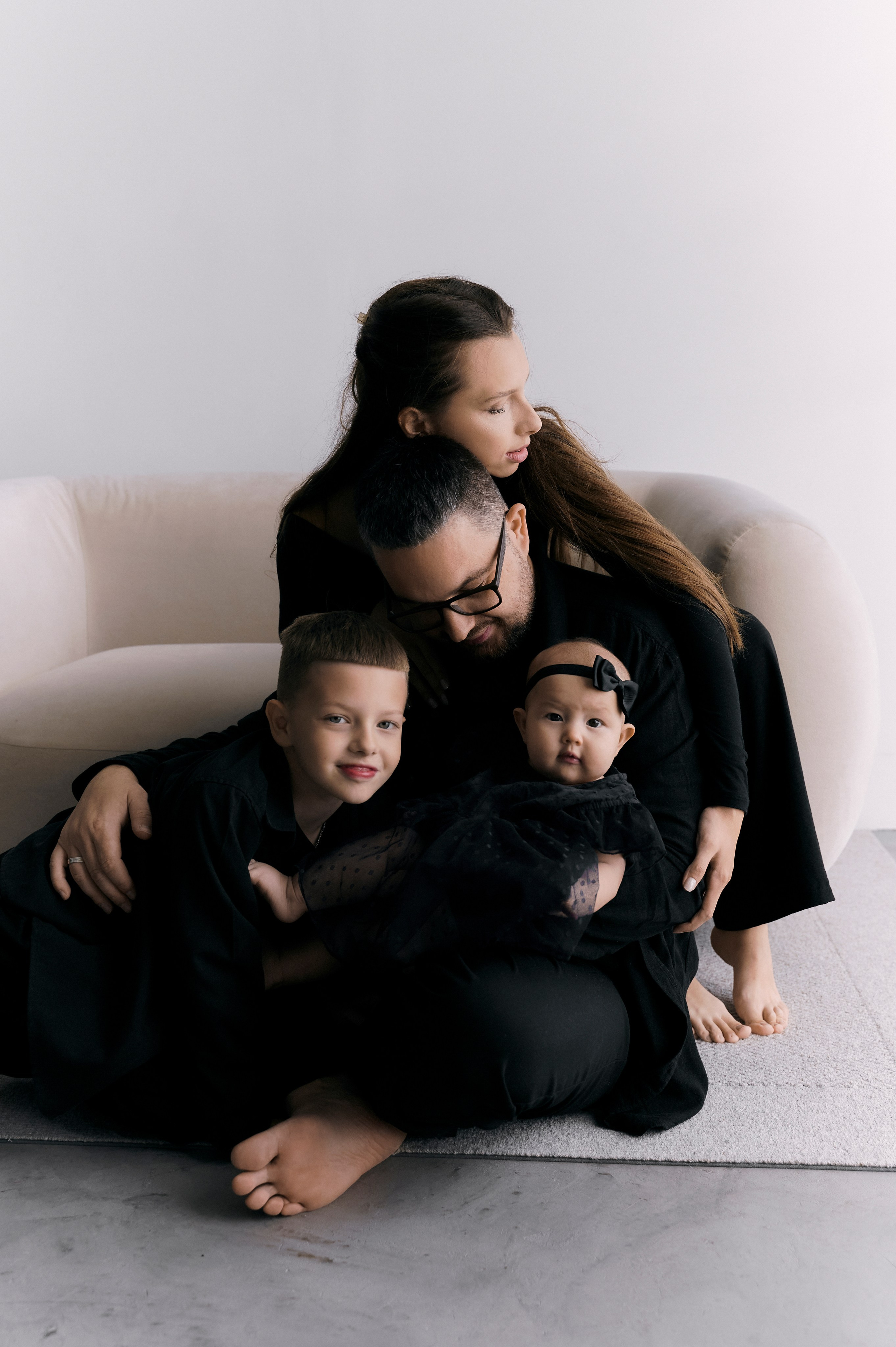 Лиза и ее семья. Фотограф Регина С