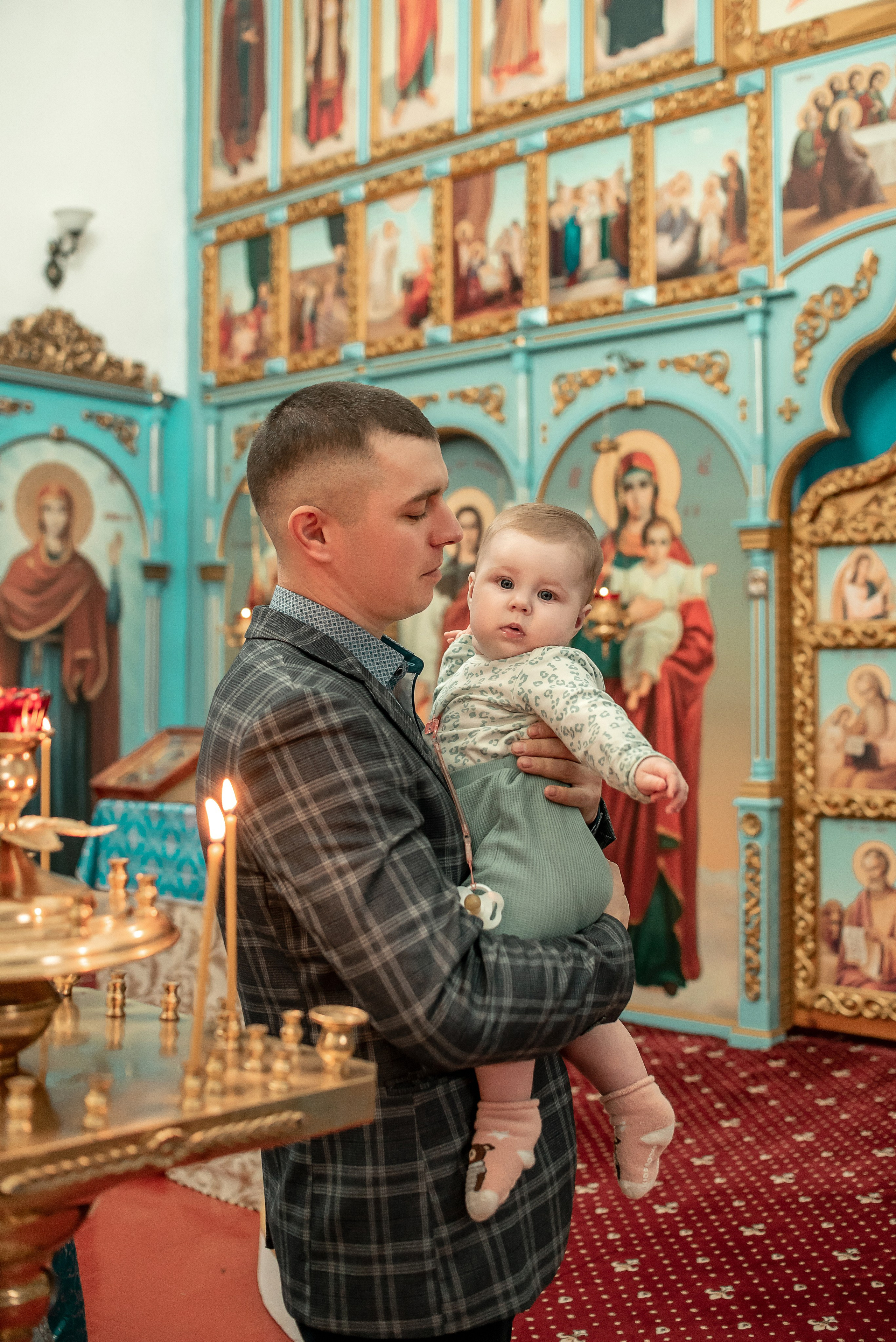 Крещение Алисы. Семейный и детский фотограф Наталья Горда