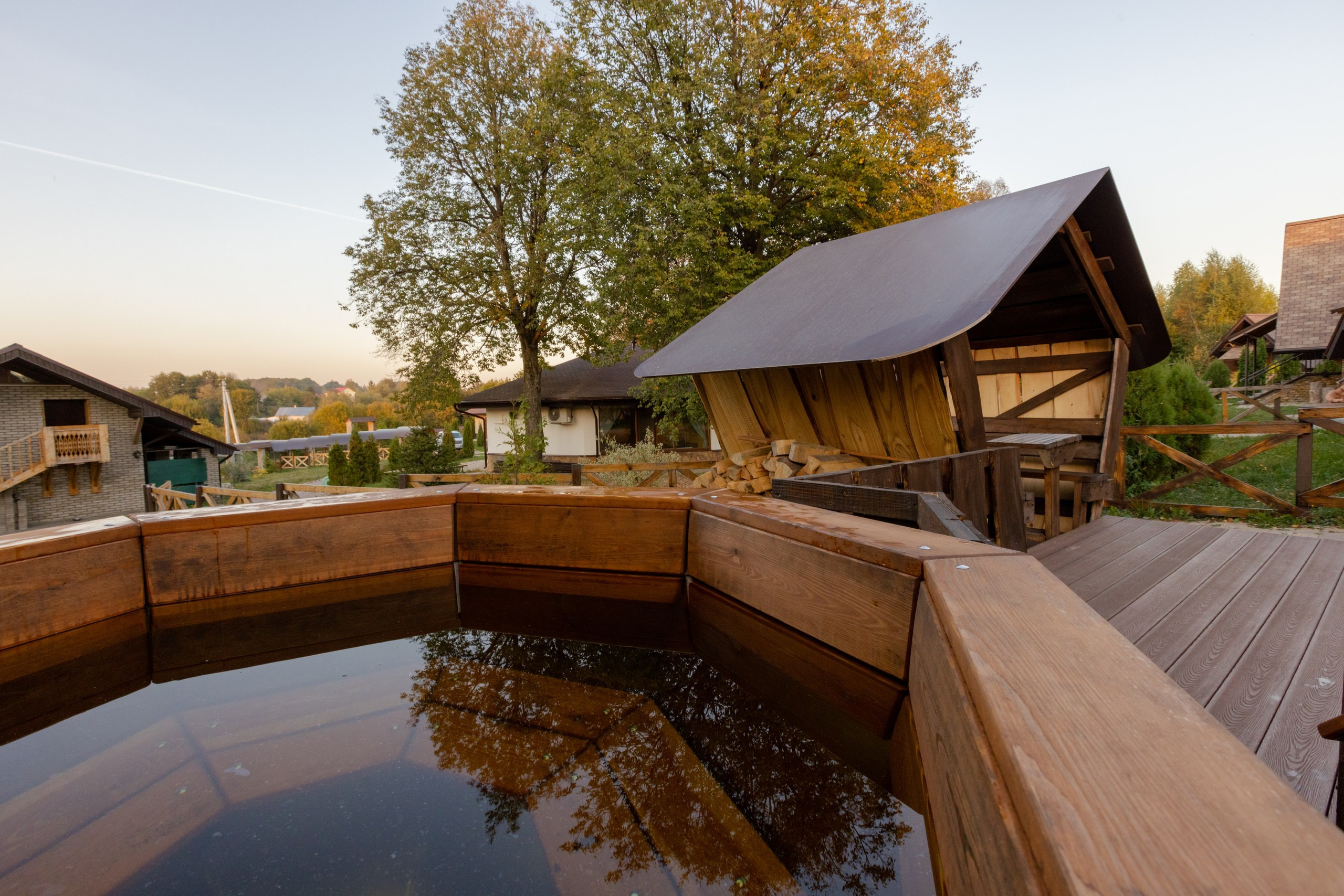 Большая Тросна вечером и новый бассейный комплекс. Фотограф в Туле Крупский АнДРей. Фотостудия «КАДР71» в Туле