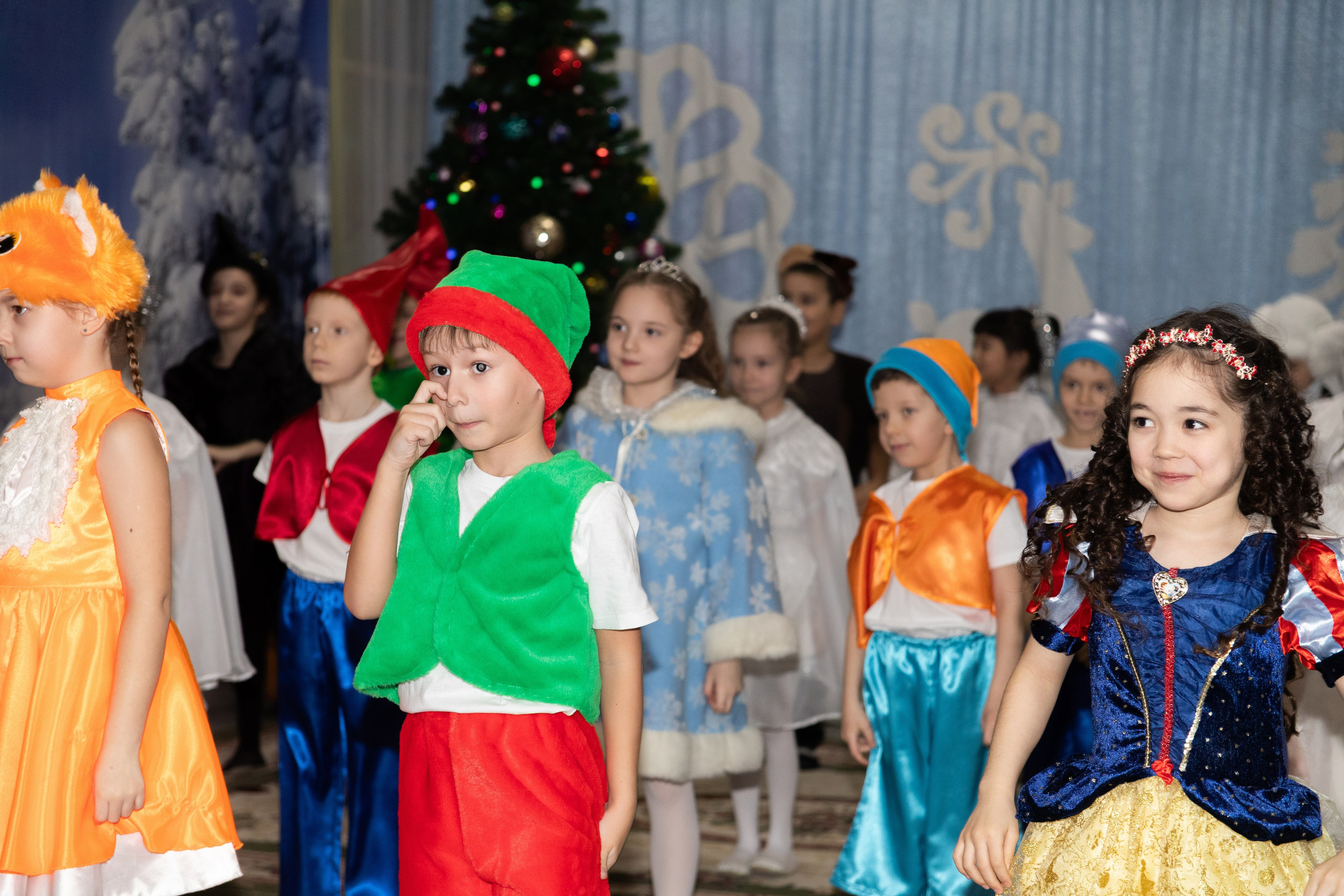 Новогодний утренник подготовительной группы. Индивидуальный и свадебный фотограф в Москве, Электростали и Туле Кадейкина Екатерина