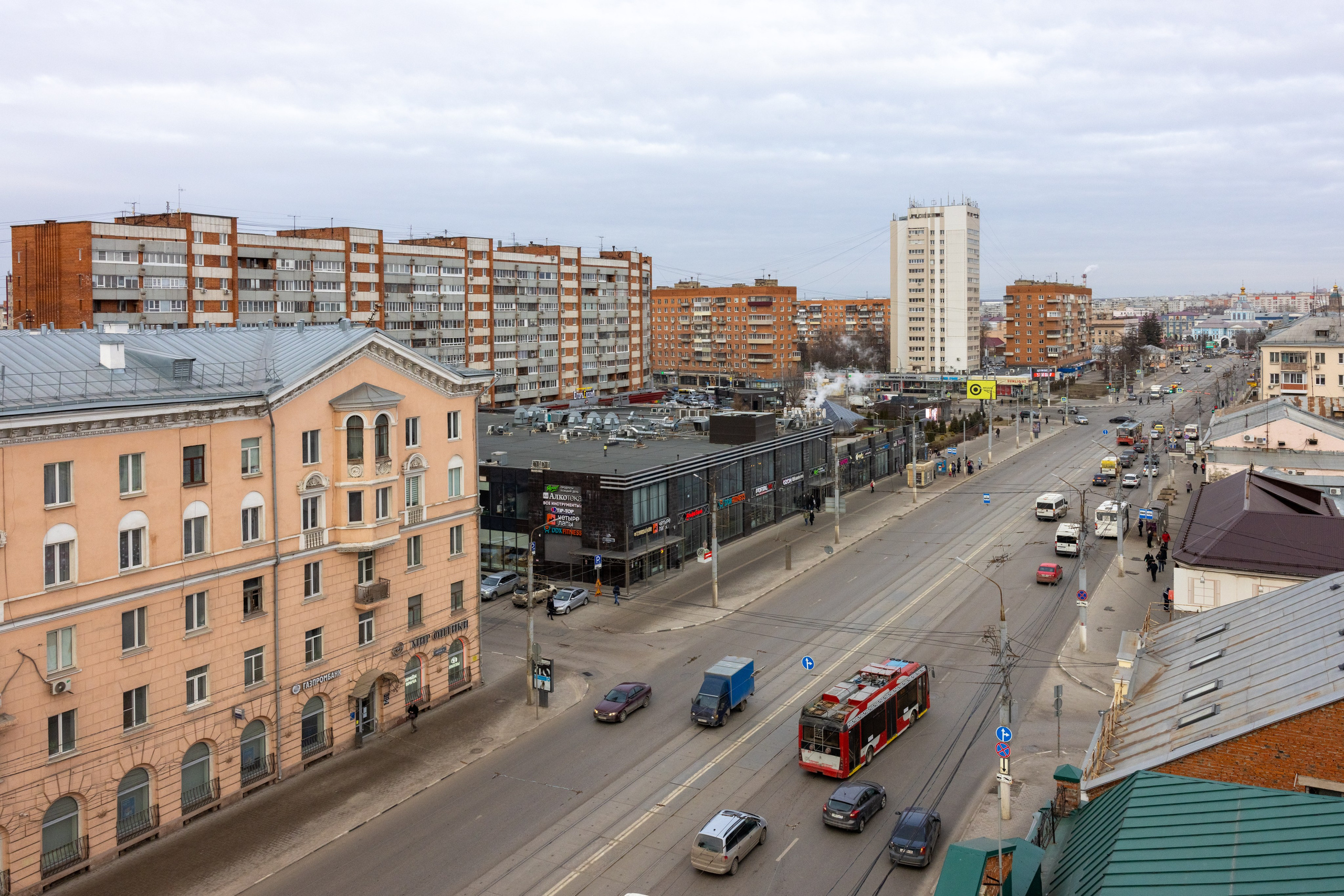 Виды на центр Тулы из СК Рояль. Фотограф в Туле Крупский АнДРей. Фотостудия «КАДР71» в Туле