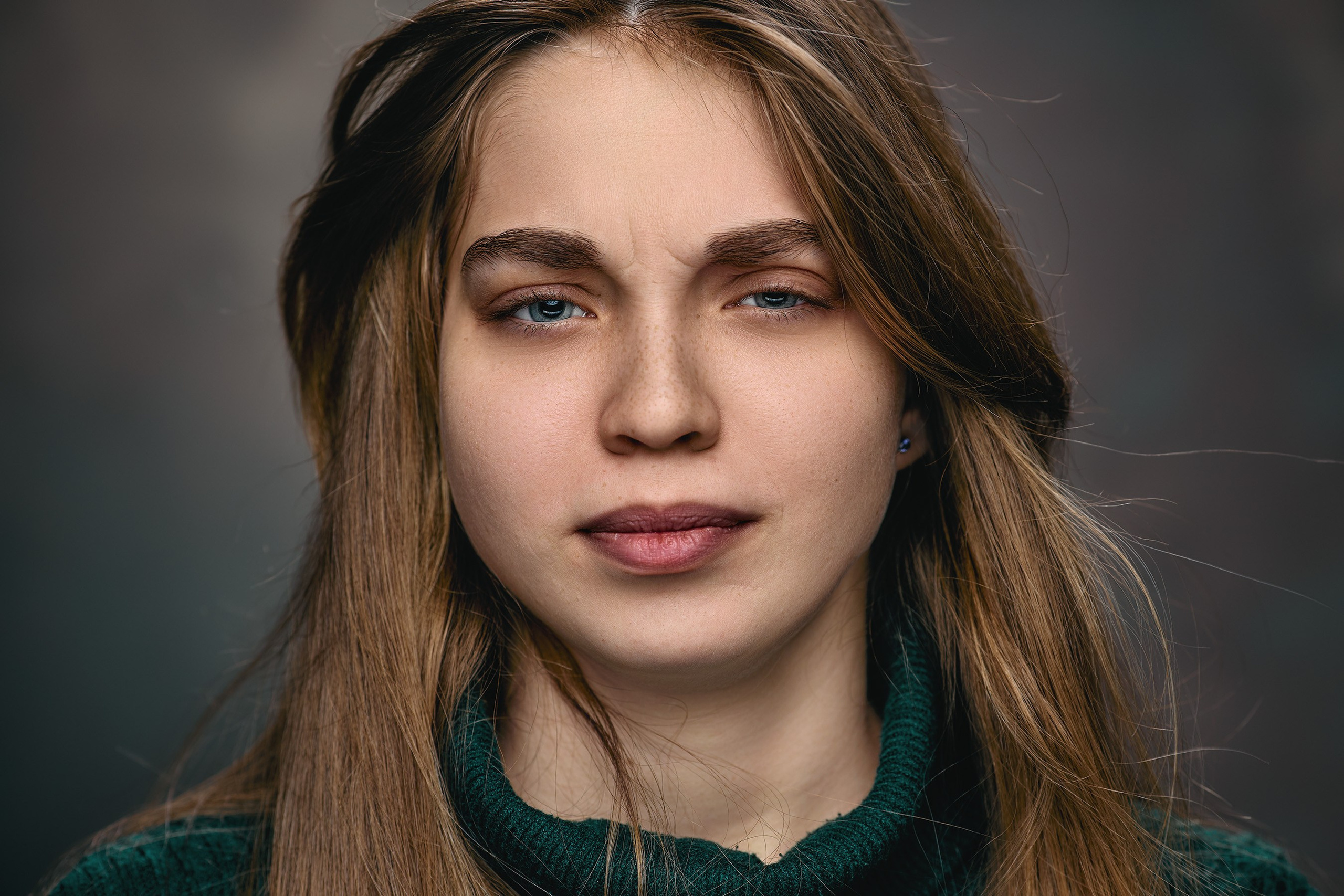 Женский портрет. Виктория. Фотосессия в Efimov Studio. Портретный фотограф во Владивостоке Сергей Ефимов. #СергейЕфимовФото