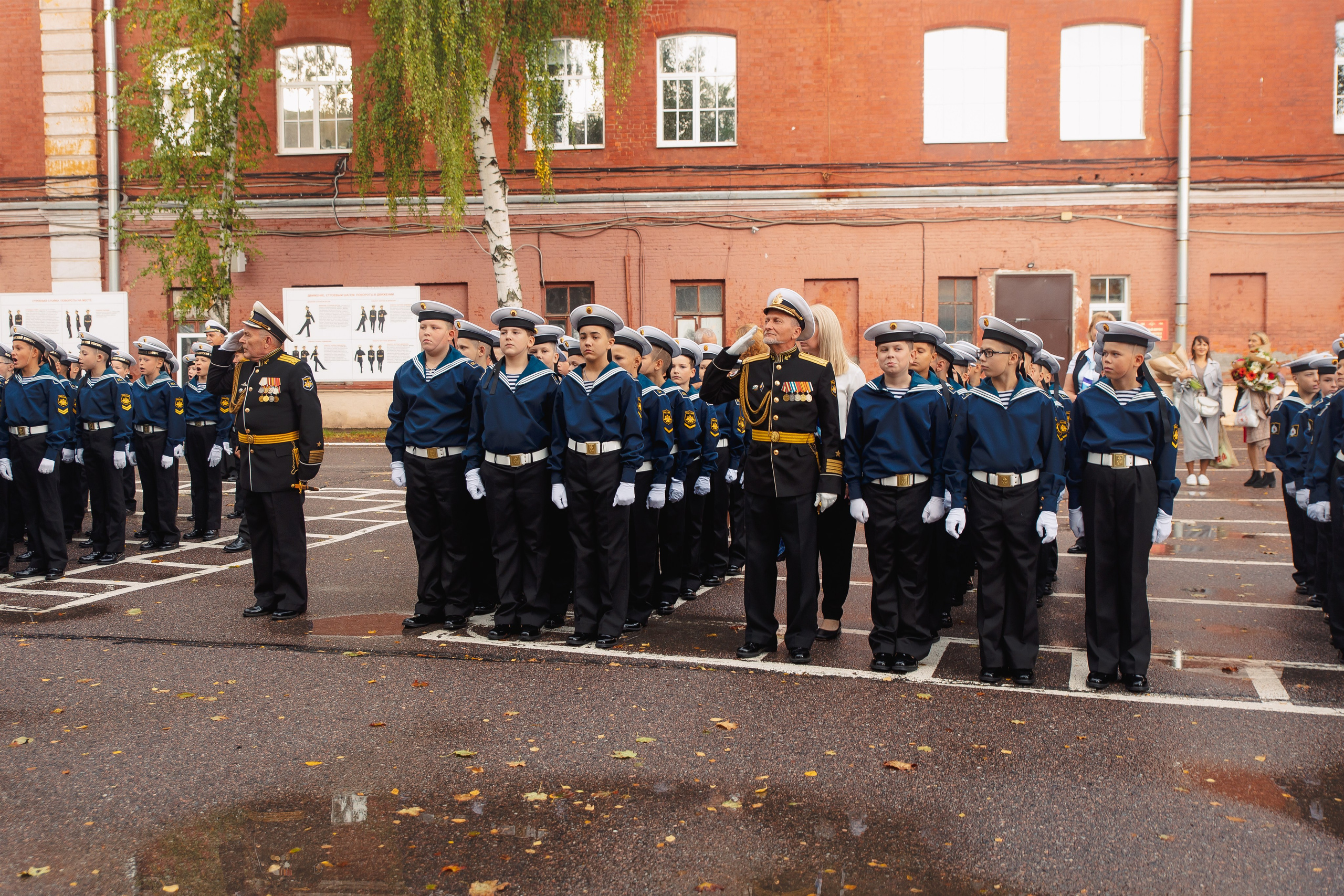 Кадетский корпус. Линейка. Фотограф в Кронштадте и Санкт-Петербурге Анастасия Коваленко