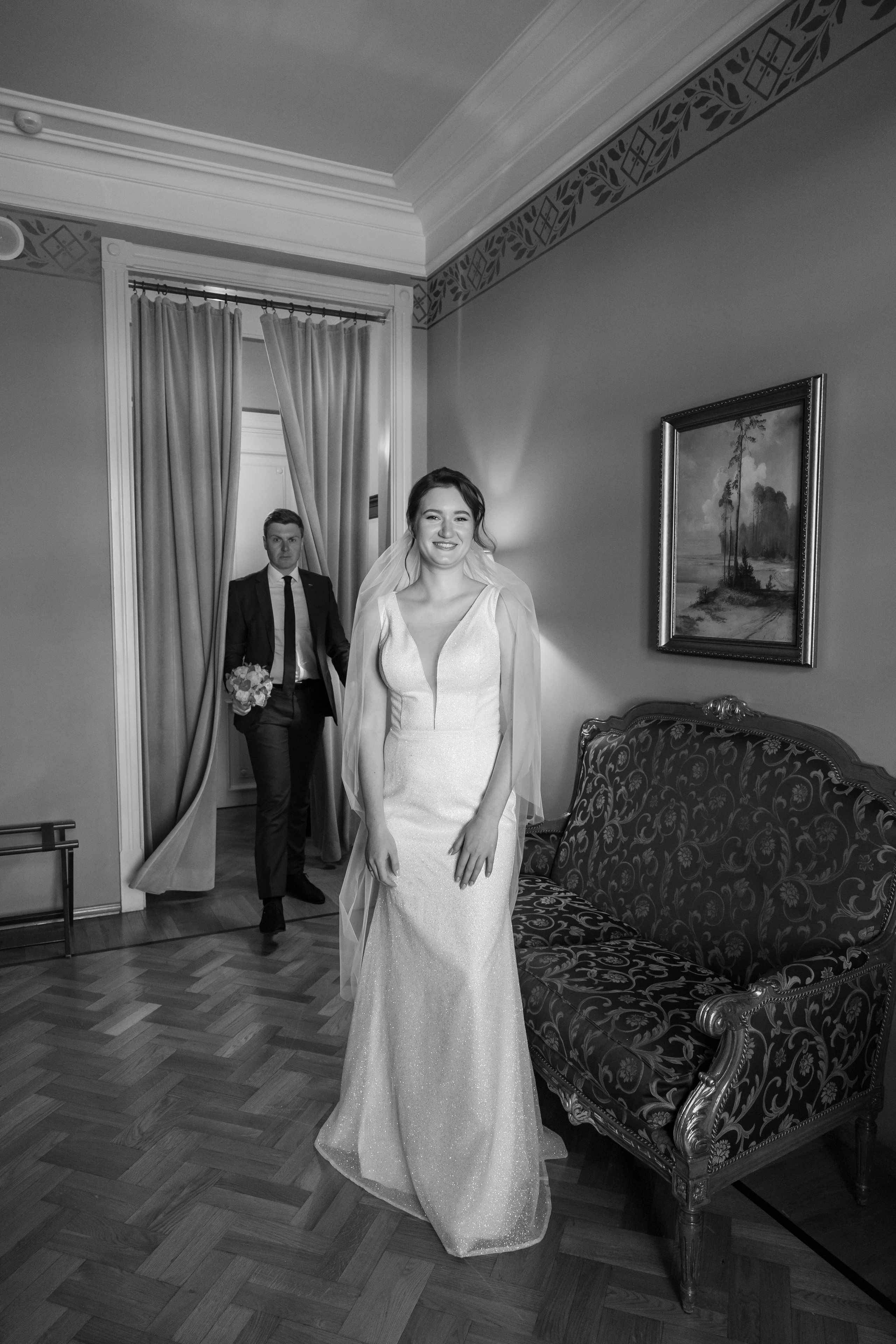 Татьяна и Антон, отель «Националь». Свадебный и репортажный фотограф (Москва, Королев и другие)