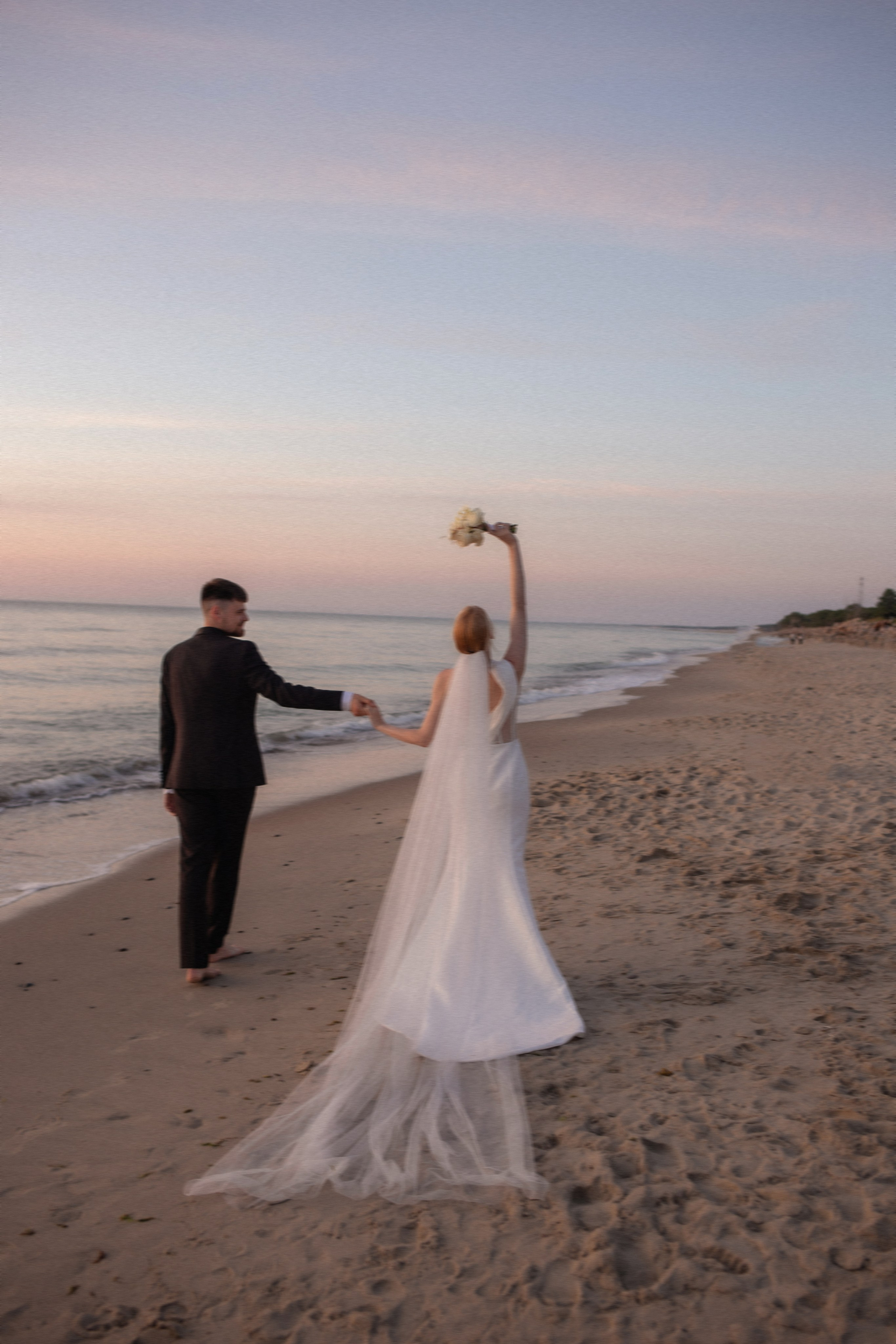 Александра и Влад. На закате. Фотограф в Калининграде Решетникова Алина