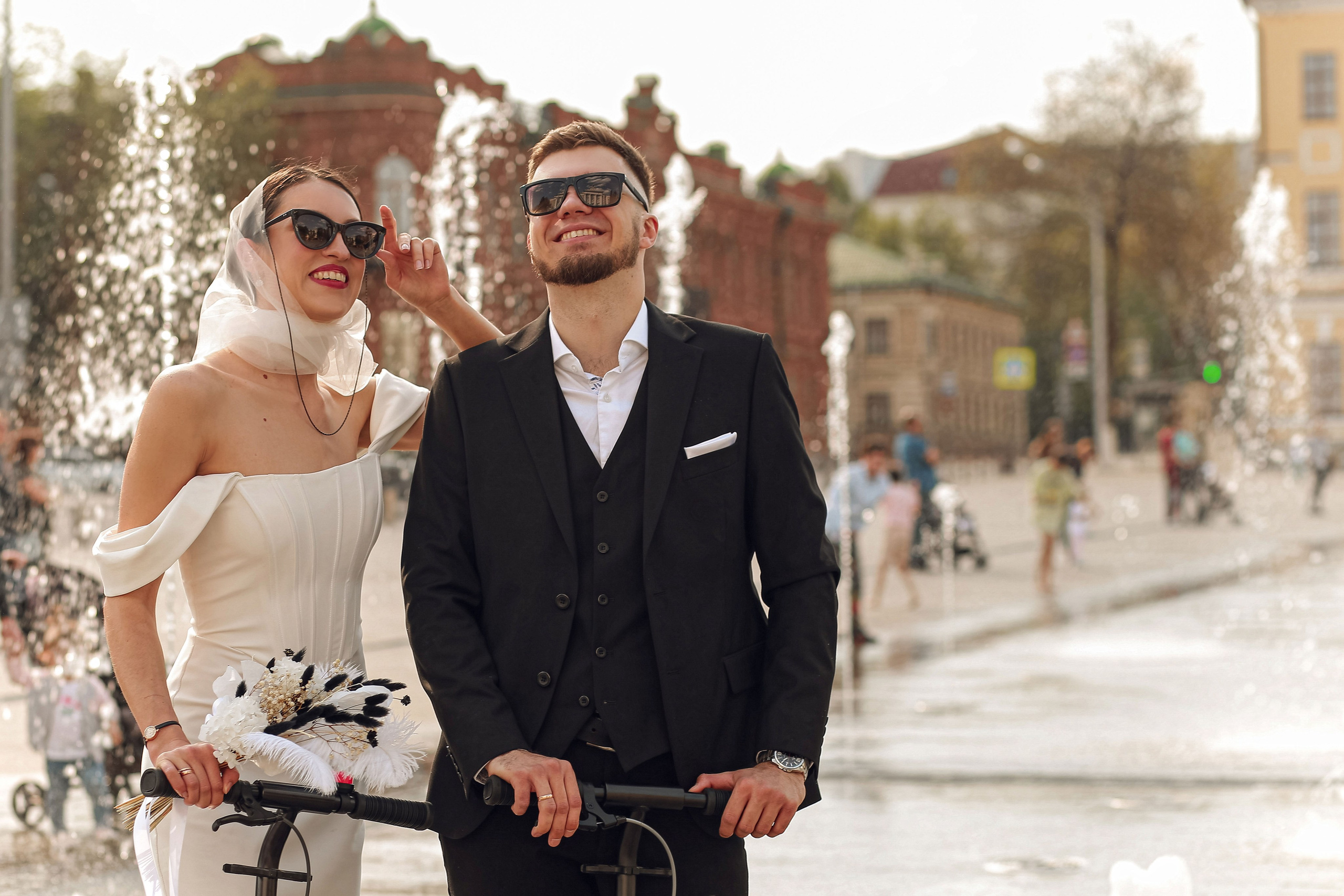 Фотосессия свадебная по городу. Иванова Ирина Свадебный и семейный фотограф г. Уфа