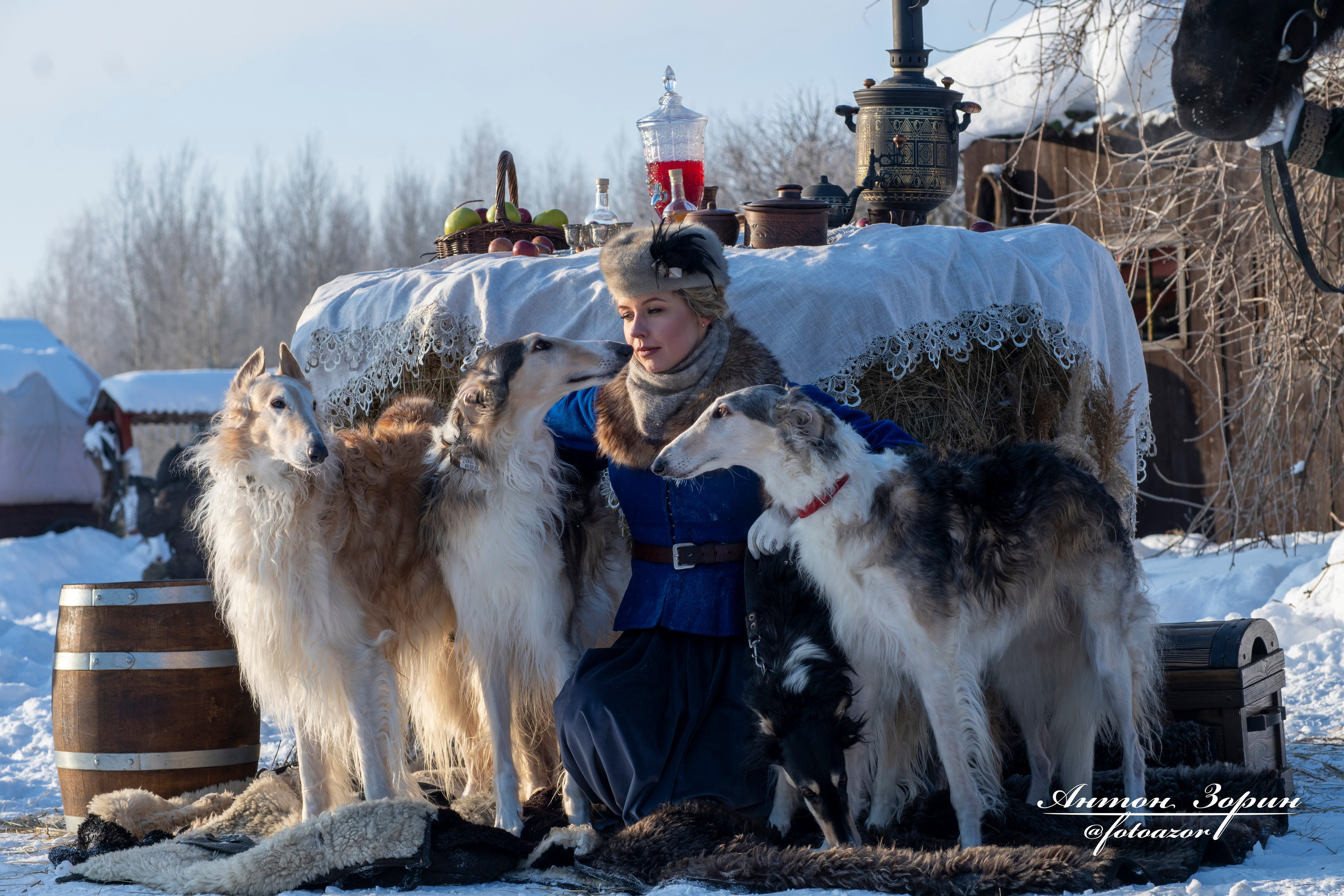 Конная охота. Семейный и детский фотограф Антон Зорин
