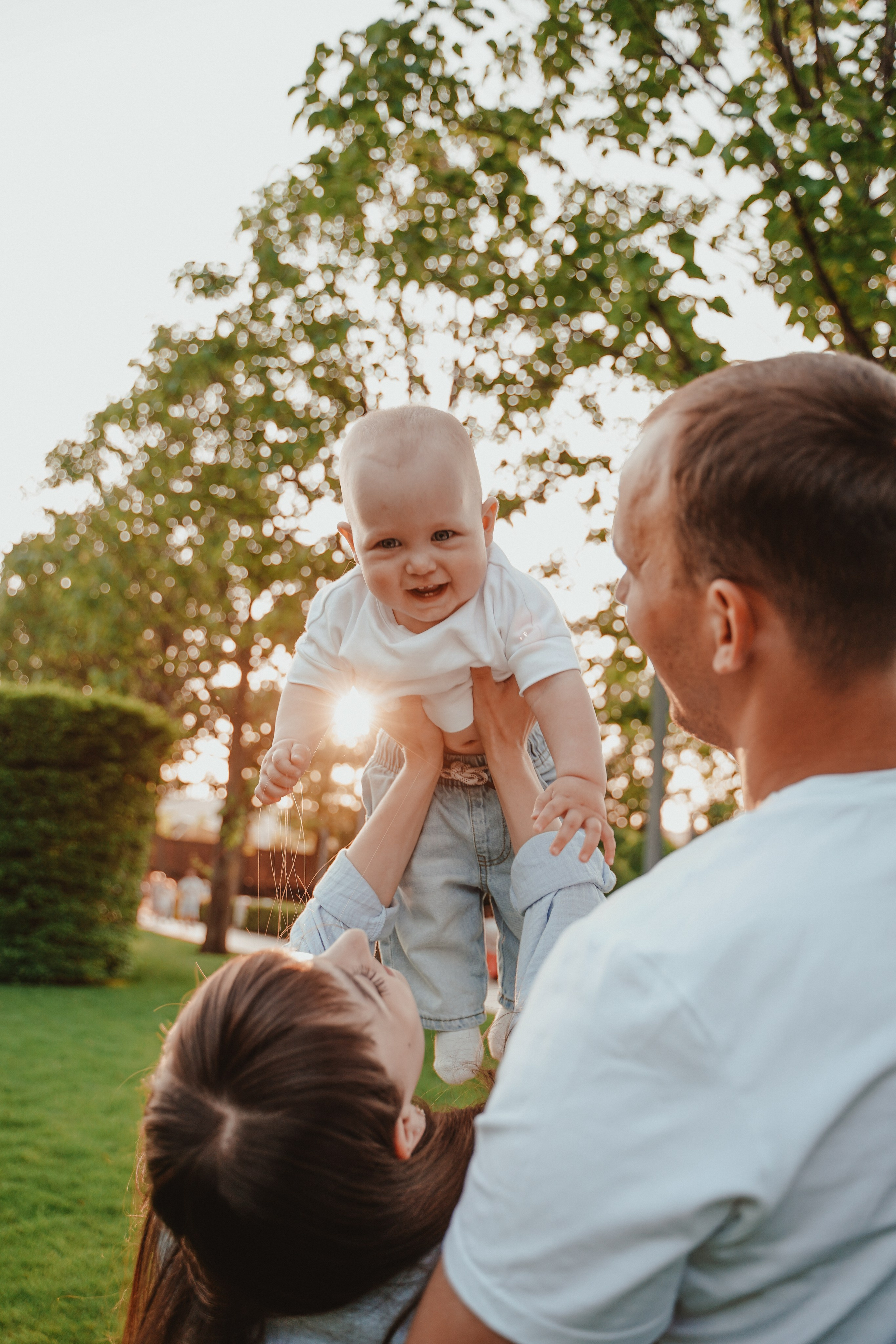 Семейная фотосессия в парке Галицкого. Семейный и женский фотограф в Краснодаре Анастасия Приймак