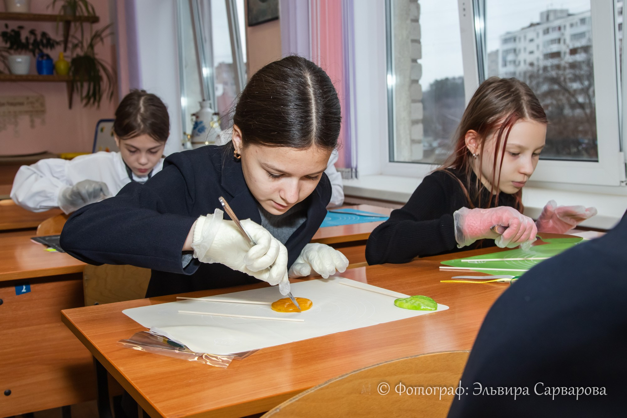МК Сладкий подарок для 108 школы. Репортажный Фотограф