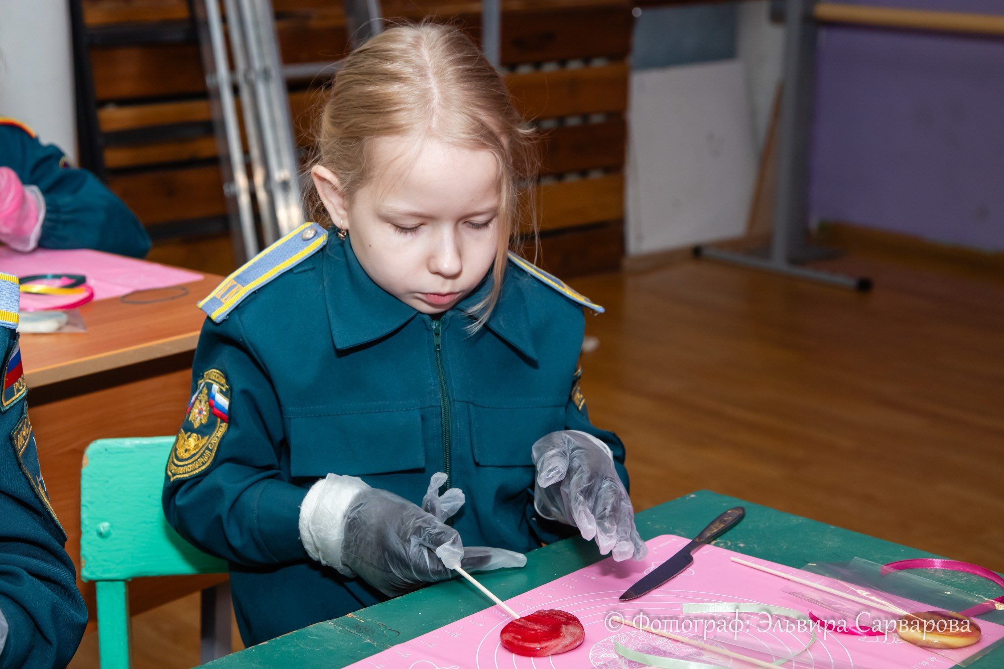 МК по карамели для ЦО 69. Репортажный Фотограф