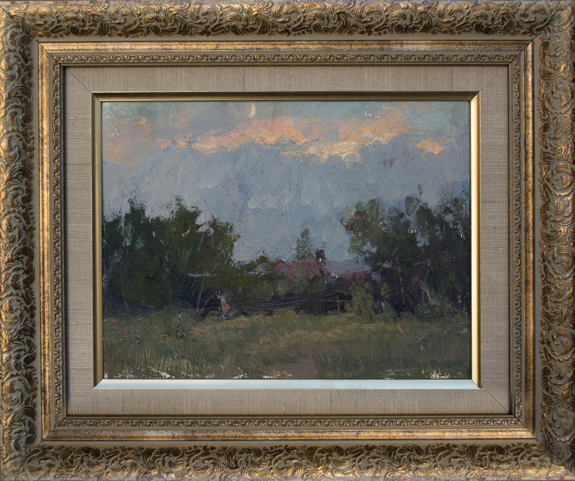 Июльский вечер. Художник Александр Каверин