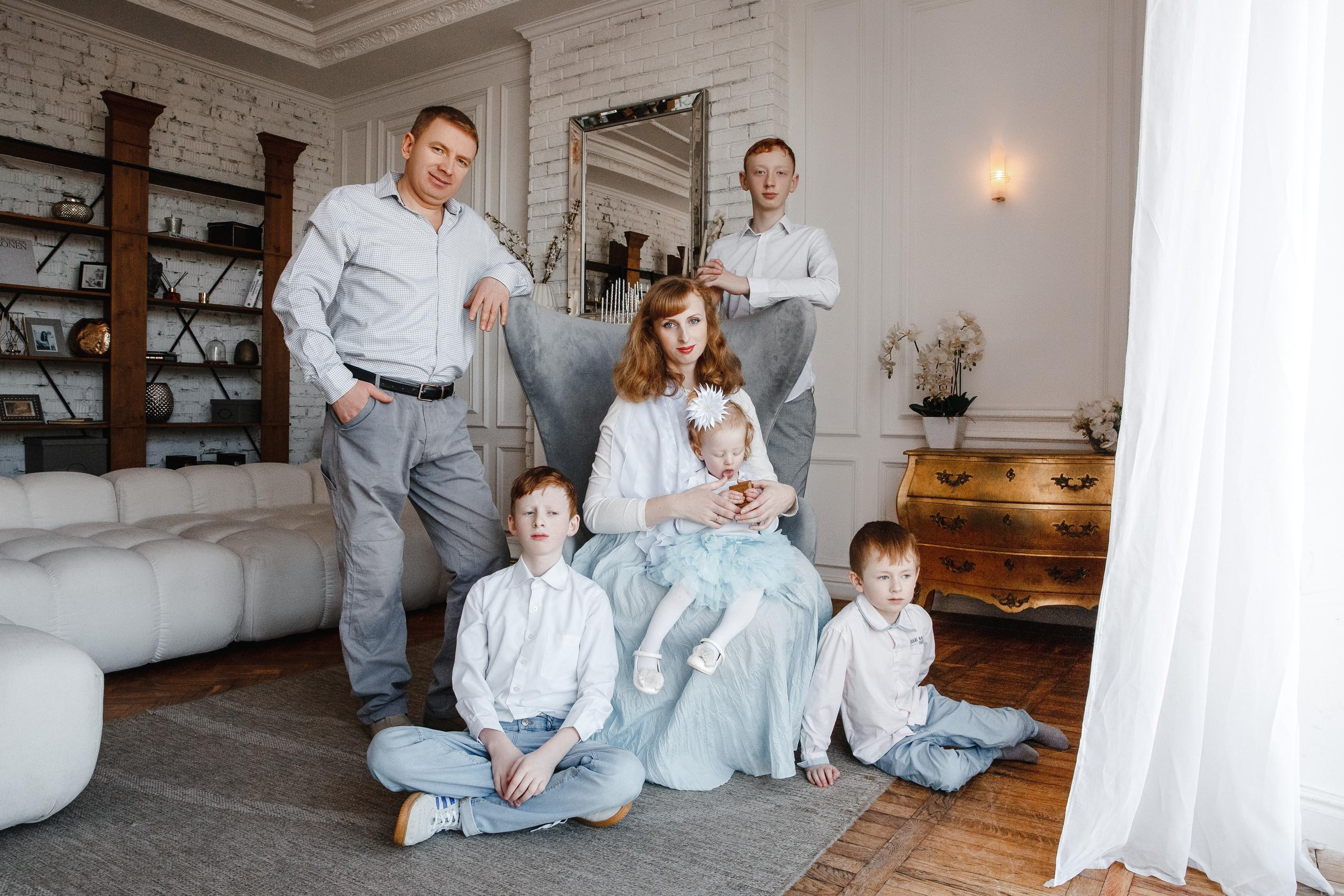 Семья Матвеевых. Семейный и свадебный фотограф Полина Принцева