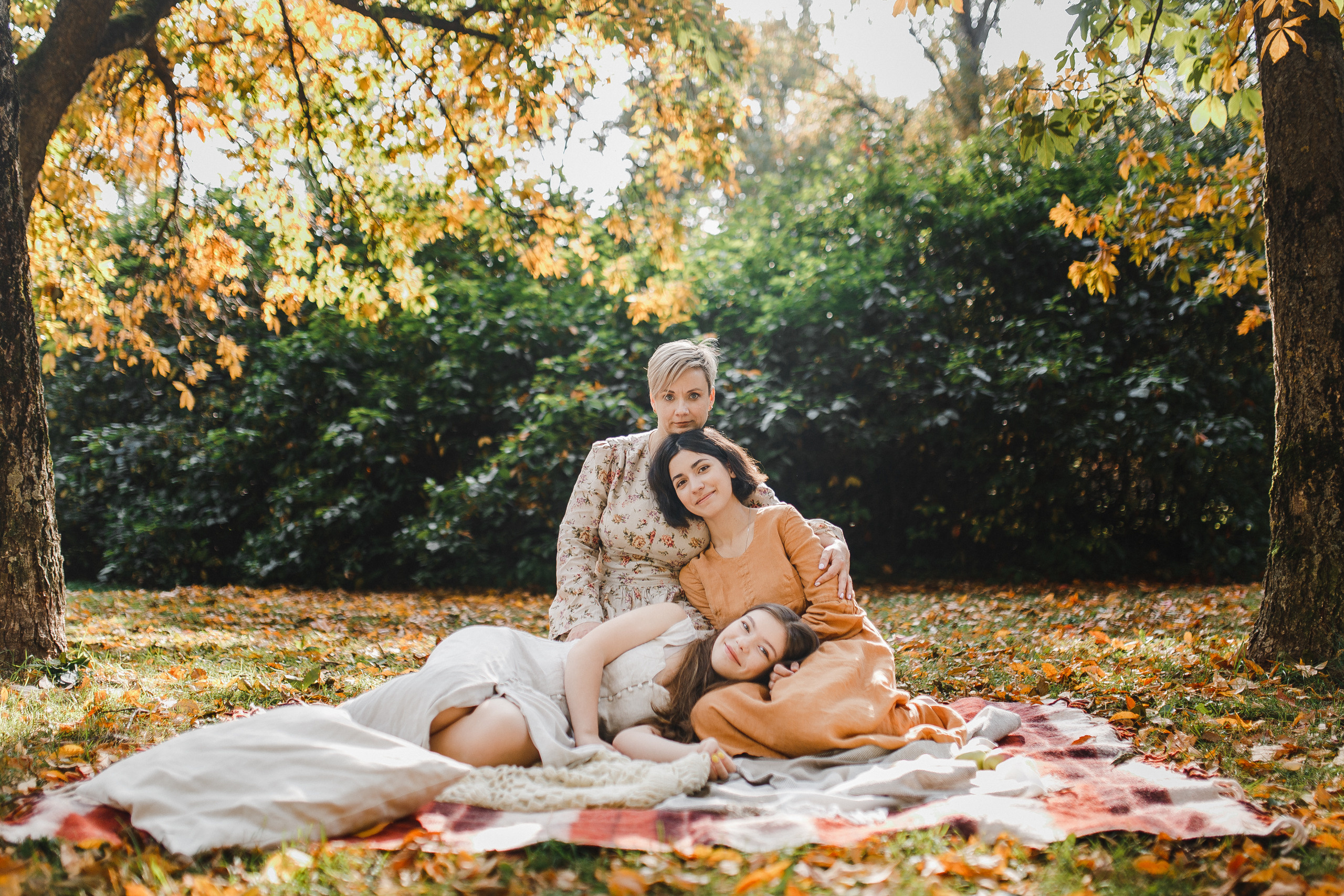 Осенняя семья. Семейный и свадебный фотограф Полина Принцева
