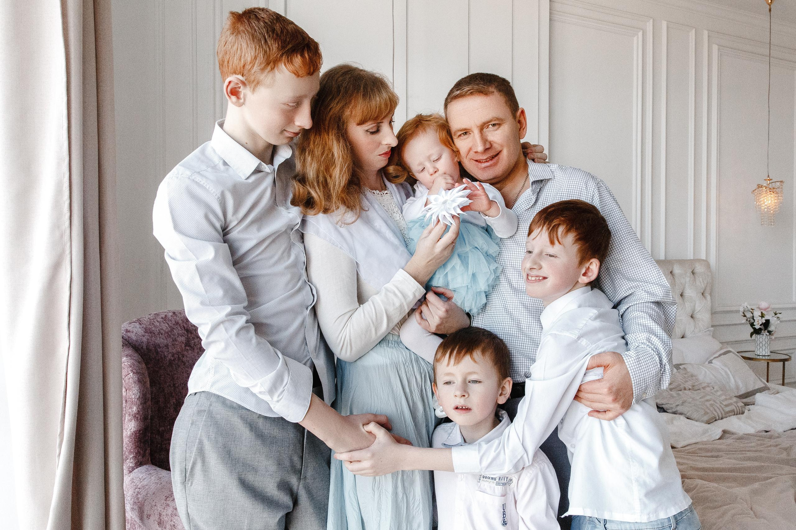 Семья Матвеевых. Семейный и свадебный фотограф Полина Принцева