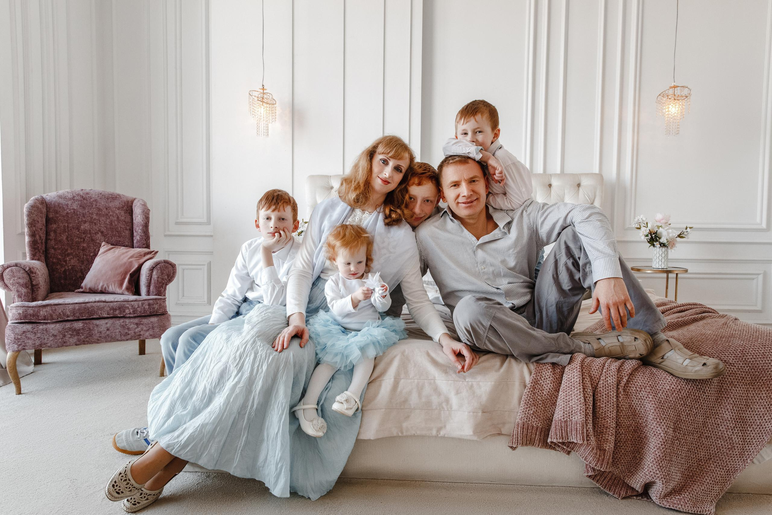 Семья Матвеевых. Семейный и свадебный фотограф Полина Принцева