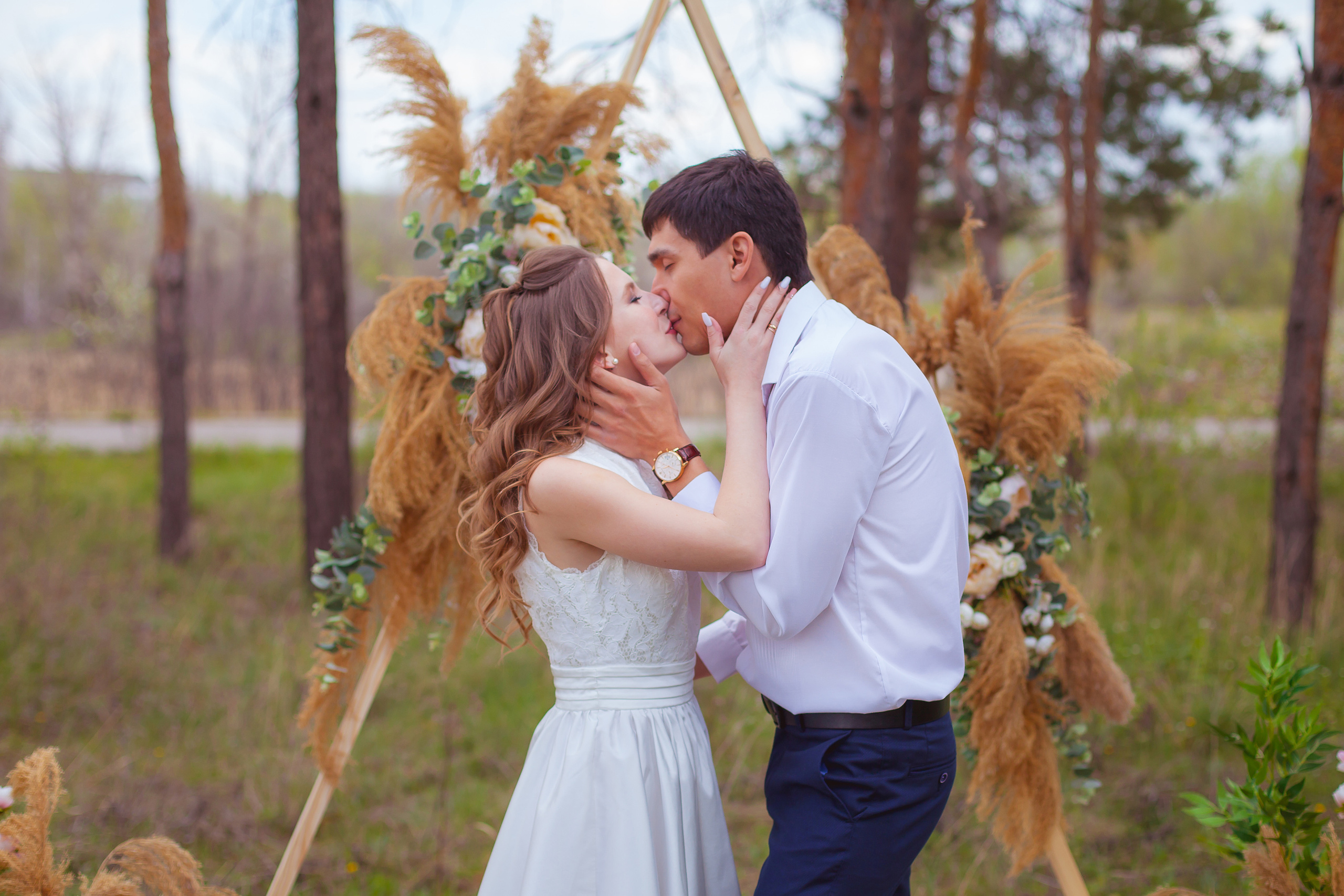 Дмитрий и Екатерина. Свадебный и семейный фотограф в Волжском Антон Тюрин