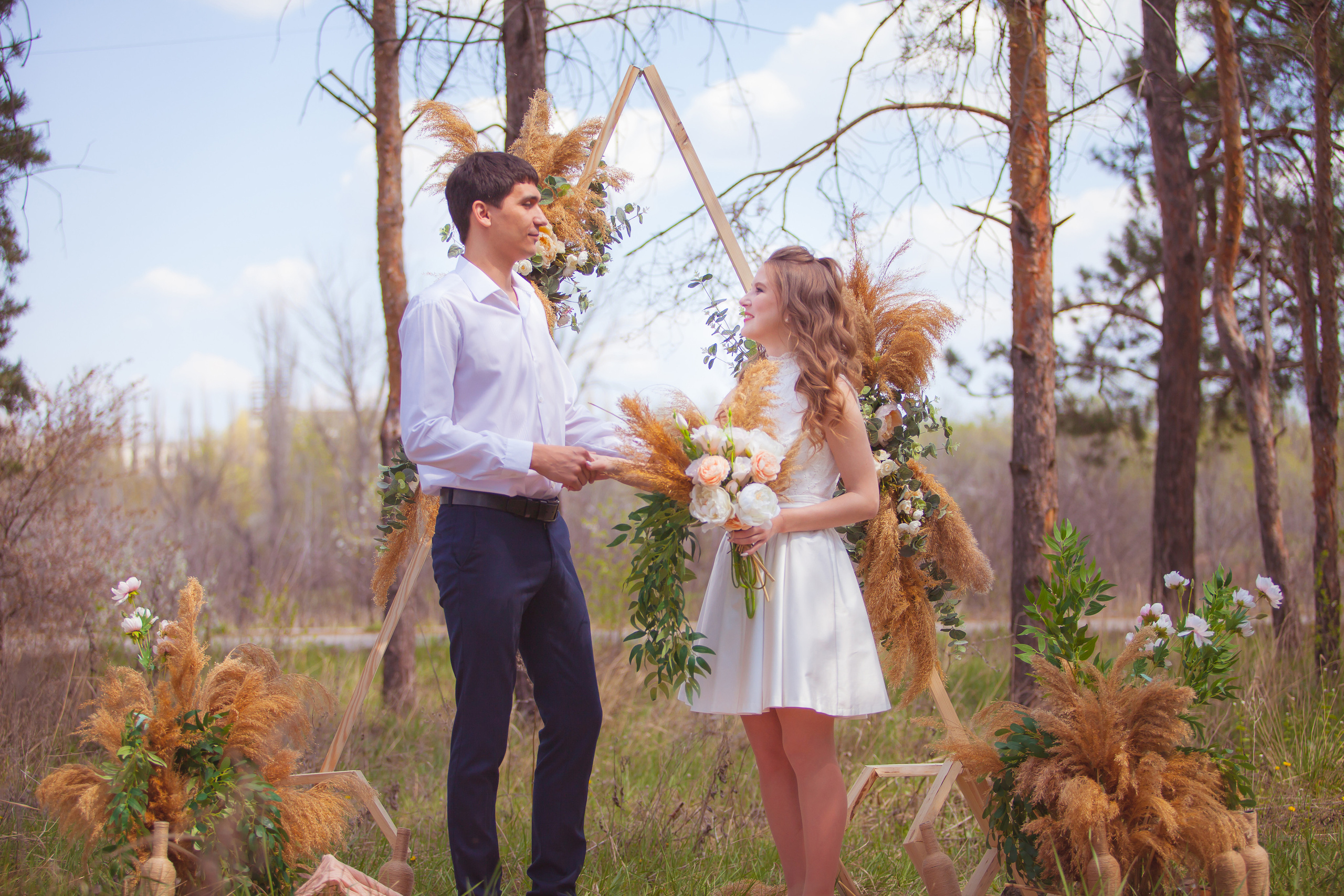 Дмитрий и Екатерина. Свадебный и семейный фотограф в Волжском Антон Тюрин
