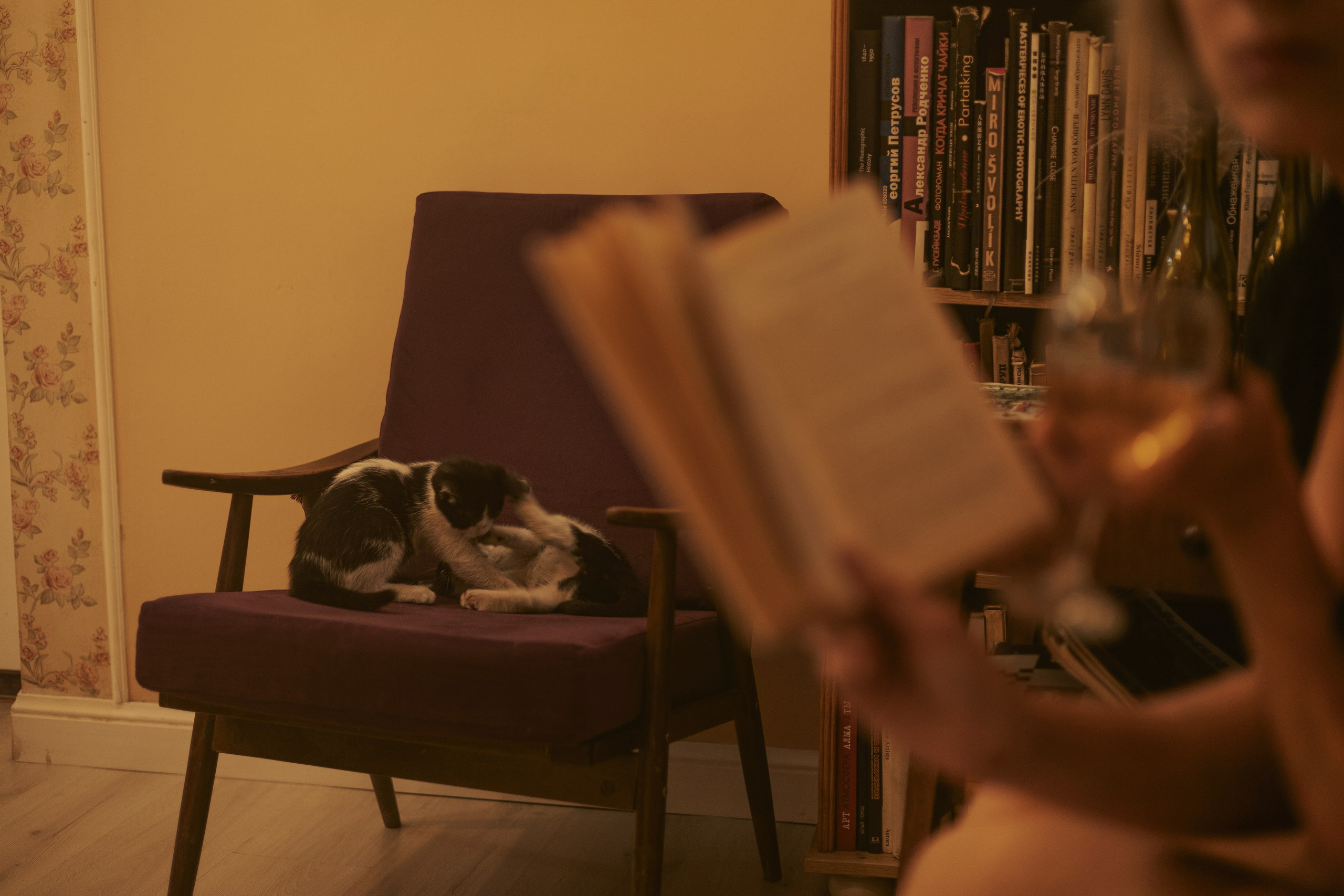 Портретная съёмка с отсылкой к эстетике 70–80-х