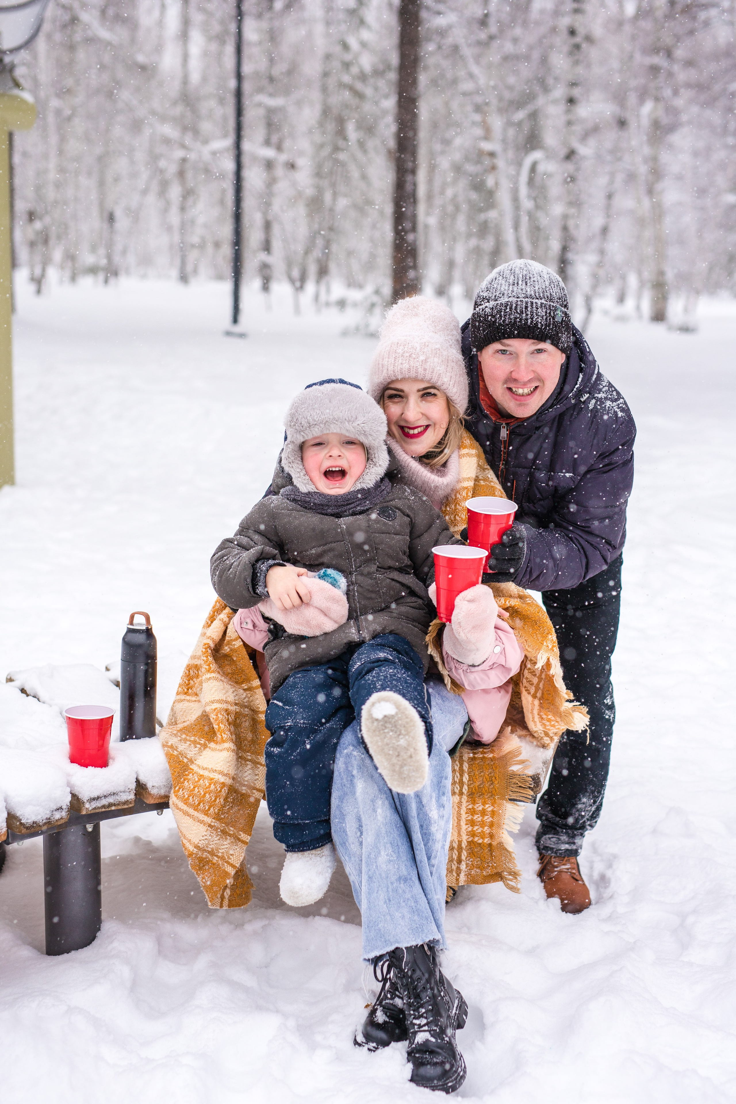 Семья Глуховых. Фотограф Анастасия Петрова