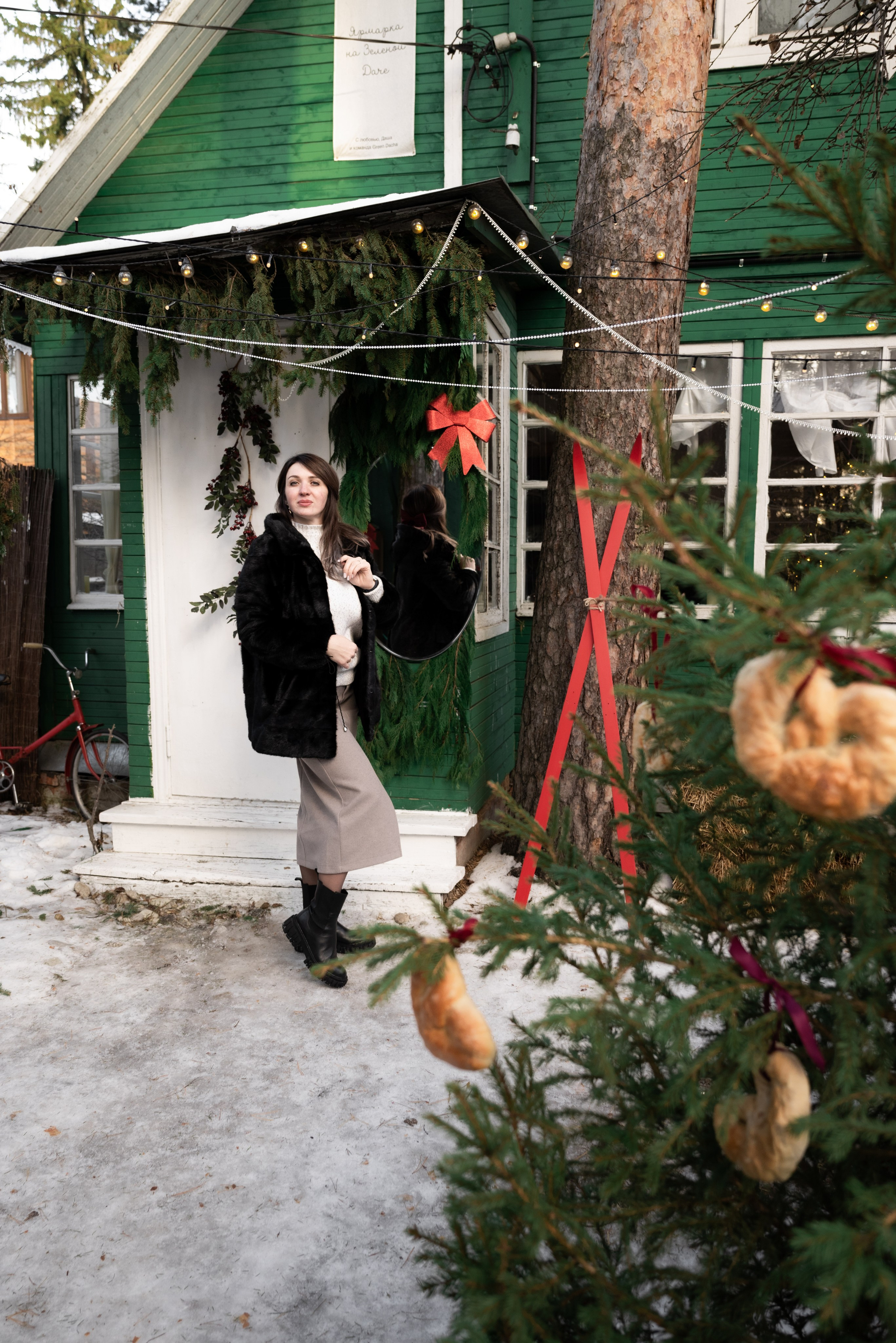 НОВОГОДНЯЯ СЕРИЯ в студии GREEN DACHA. Фотограф Ксения Огородова портфолио