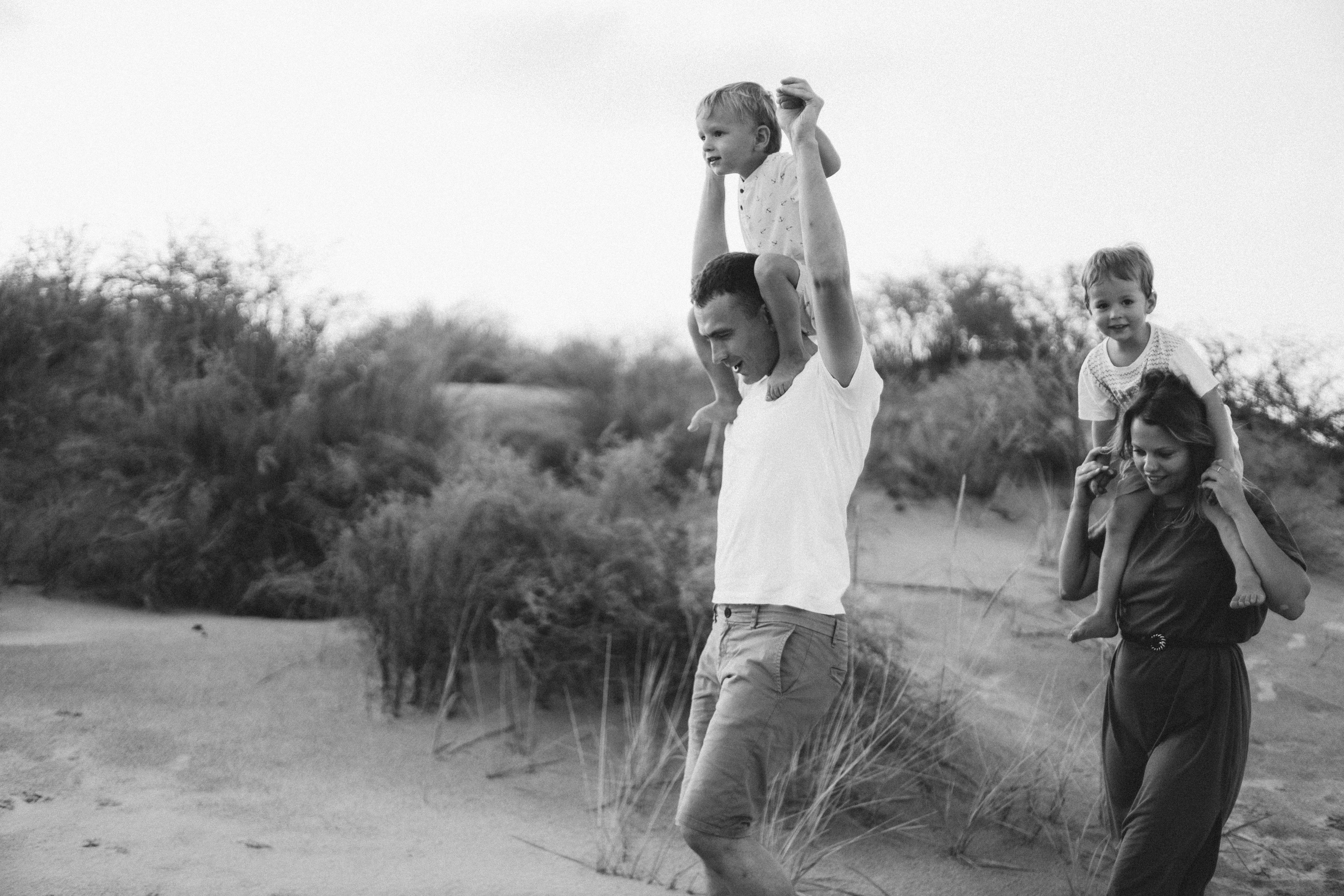 Мария, Данир, Тимур и Михаил. Семейный фотограф Анапа