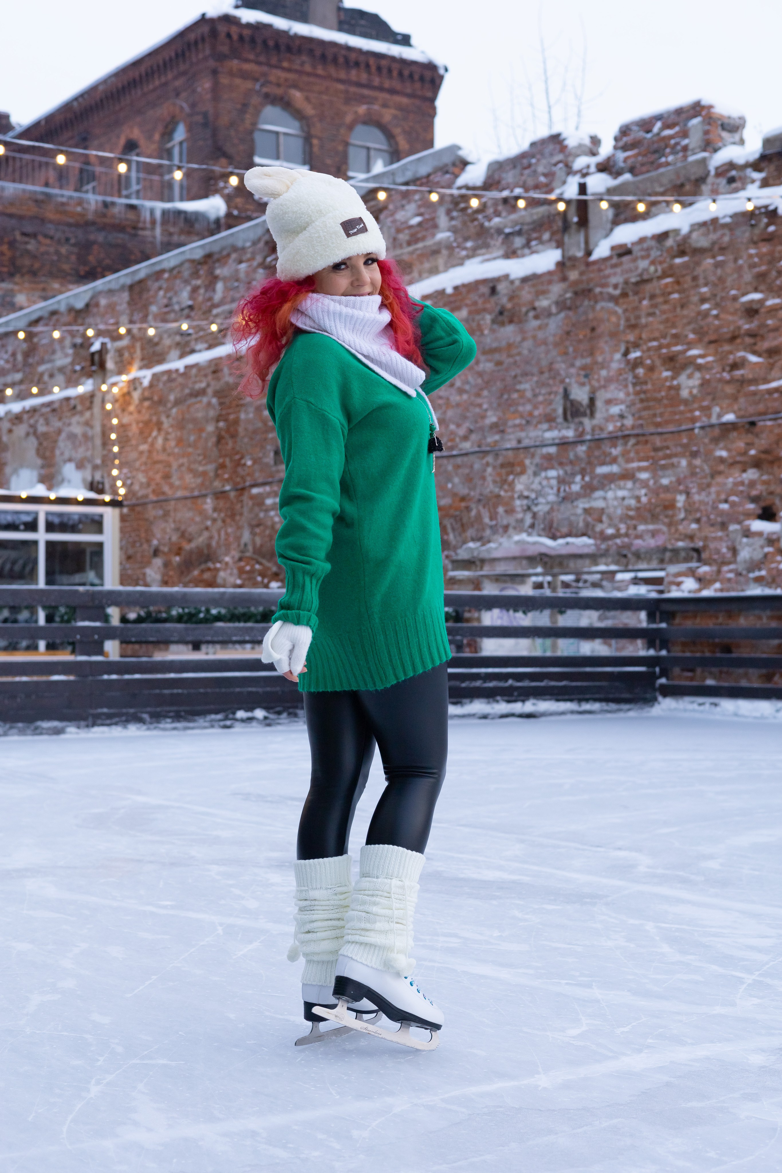 Алена. Зимняя фотопрогулка. Культурный квартал «Брусницын». Портретный фотограф Панферова Регина г. Санкт-Петербург, г. Казань