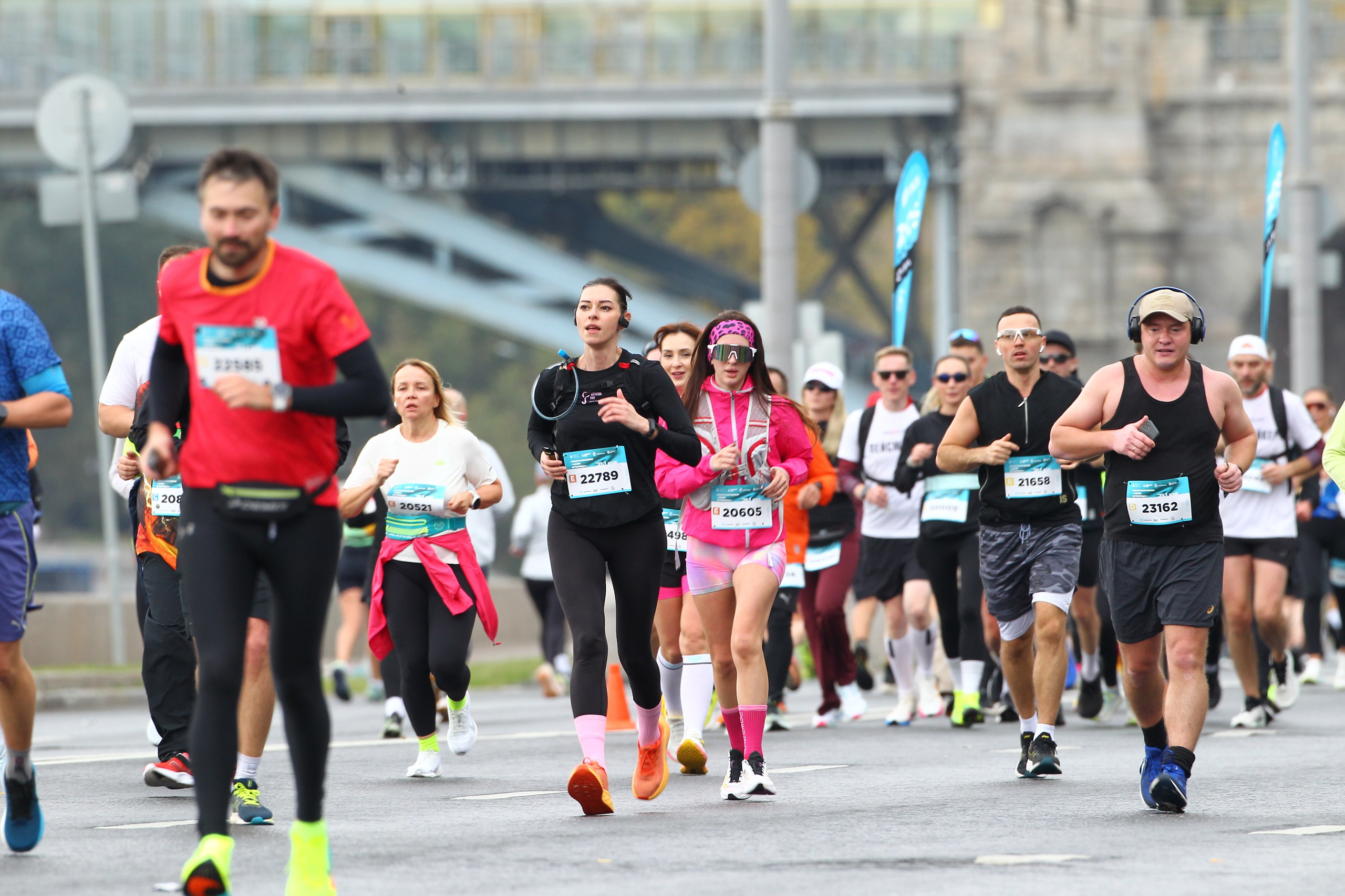Московский полумарафон Сентябрь 2025. Портретный фотограф в Москве Павел Горчаков
