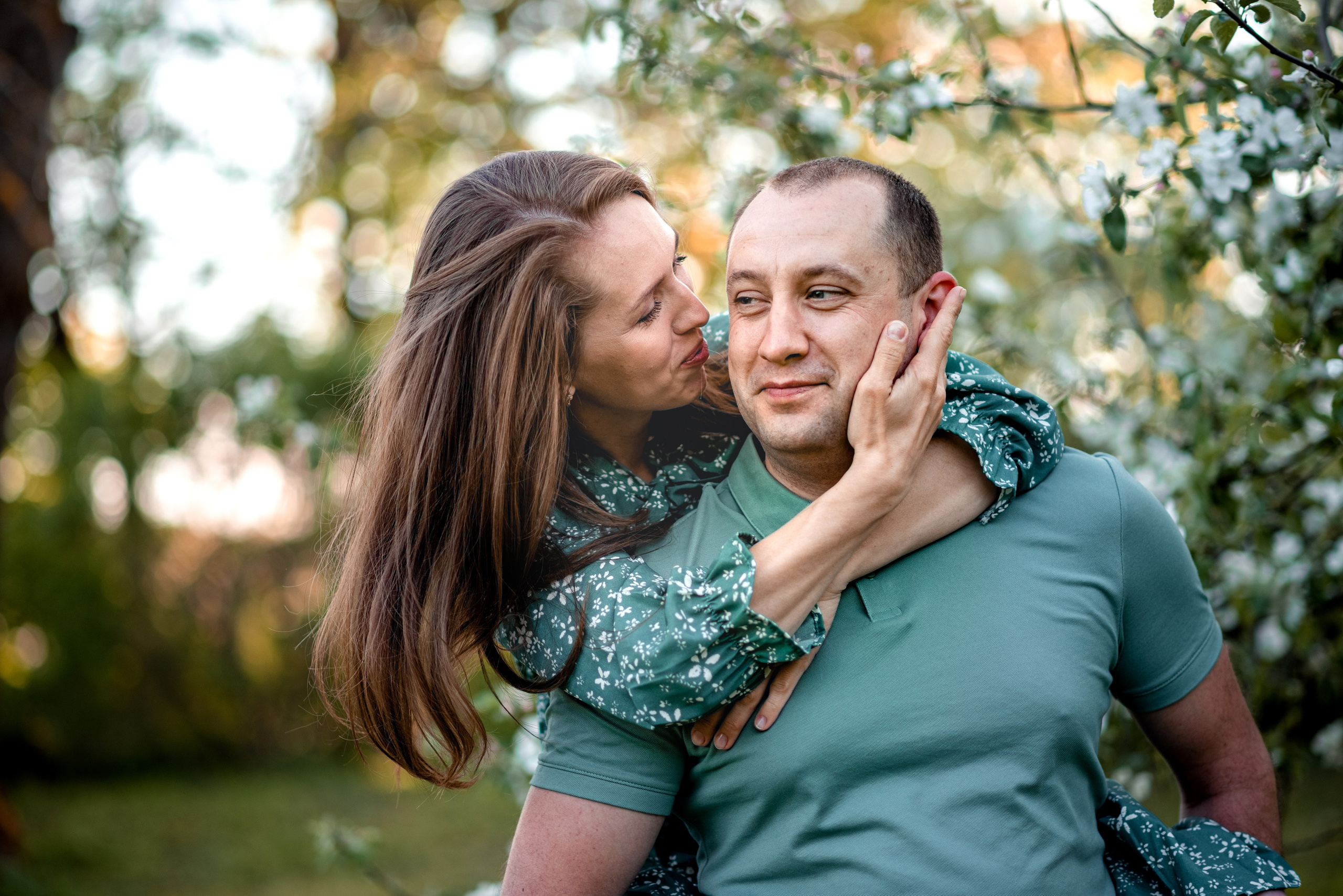 Семейная фотосессия в цветении. Ясная Поляна. Семейный и детский фотограф в Туле Светлана Воронкова