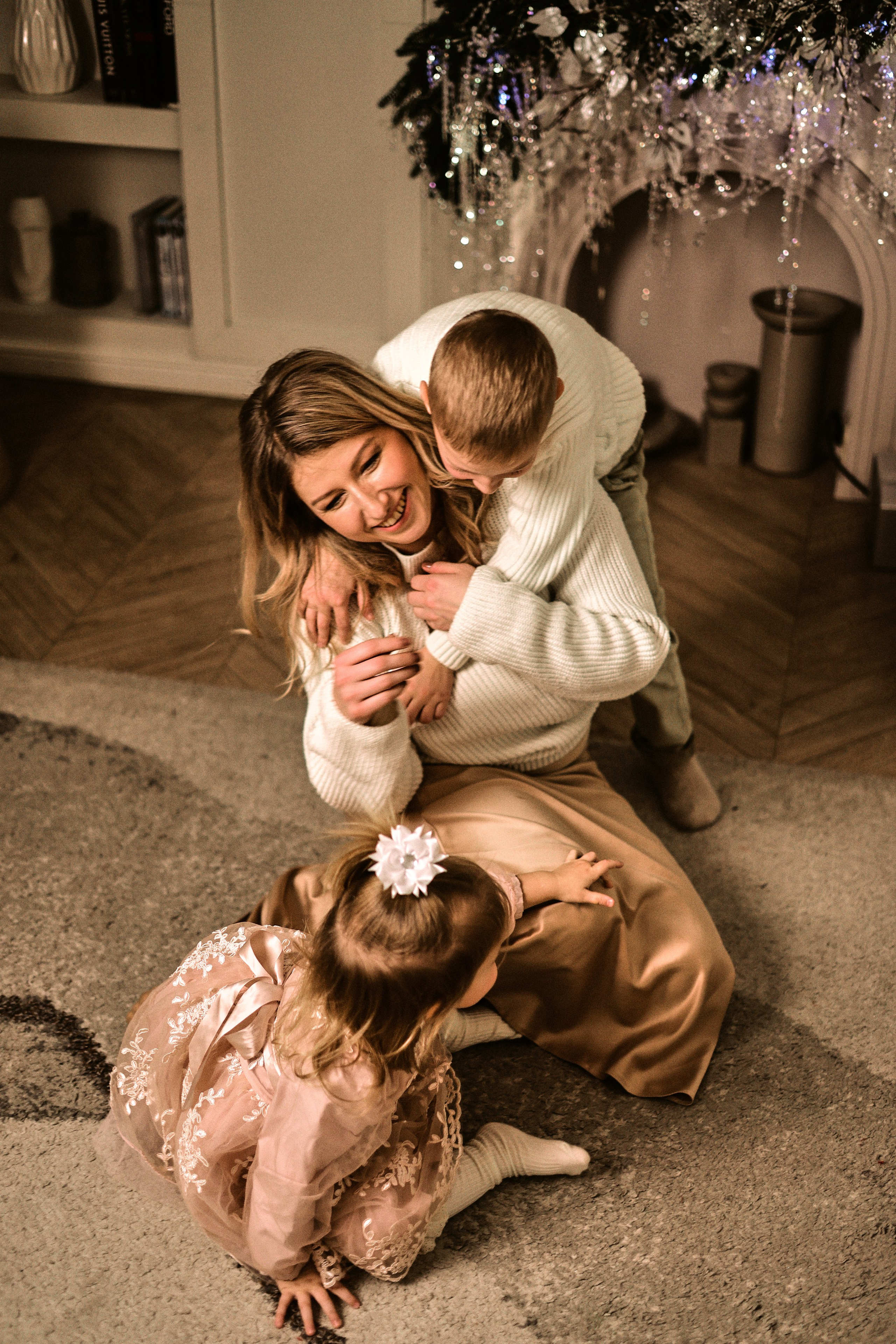 Елена и детки. Фотограф Москва